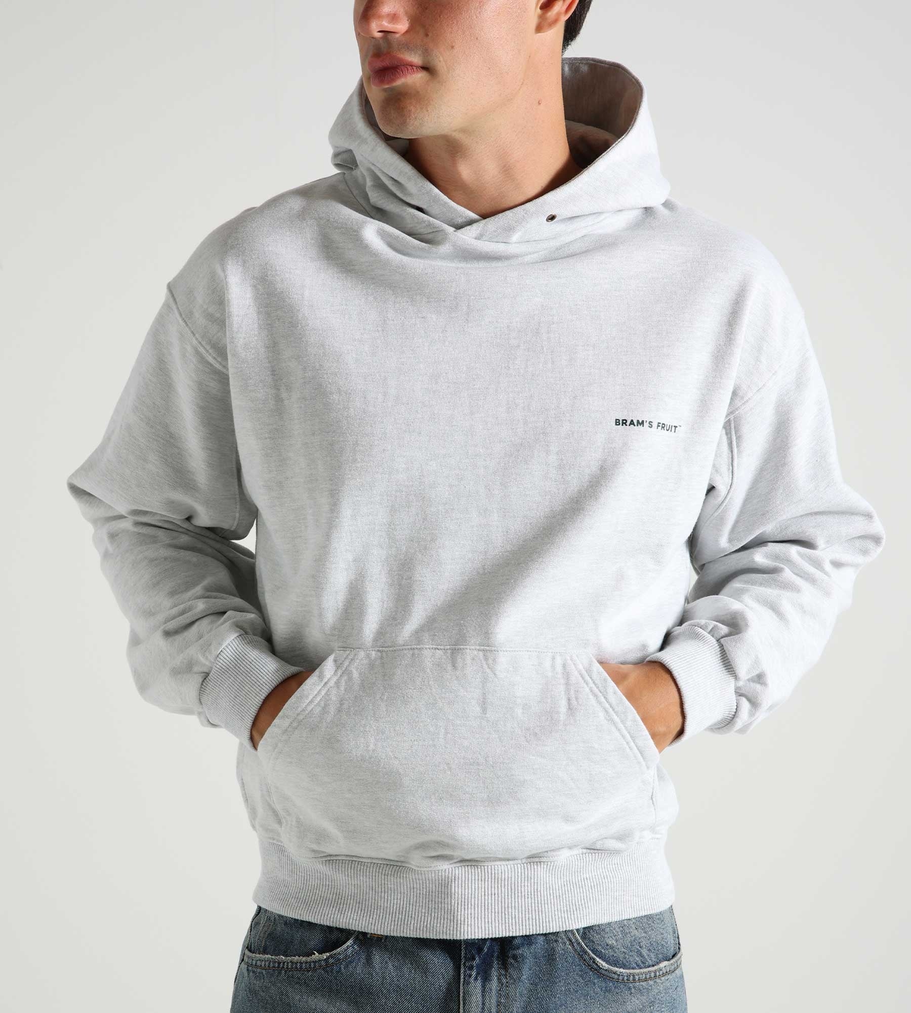 Bram's Fruit Eyelet Hoodie Grey