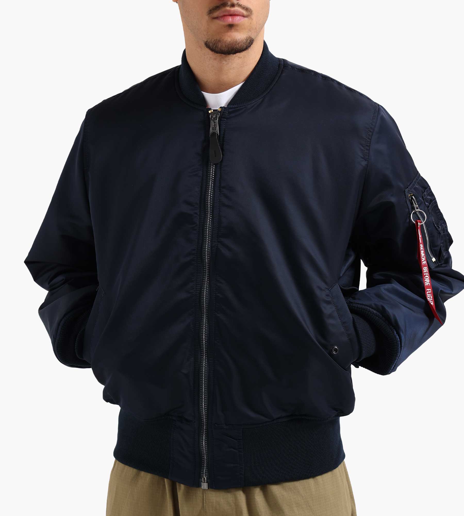 Alpha Industries MA-1 Heritage Bomber Jacket Rep. Blue