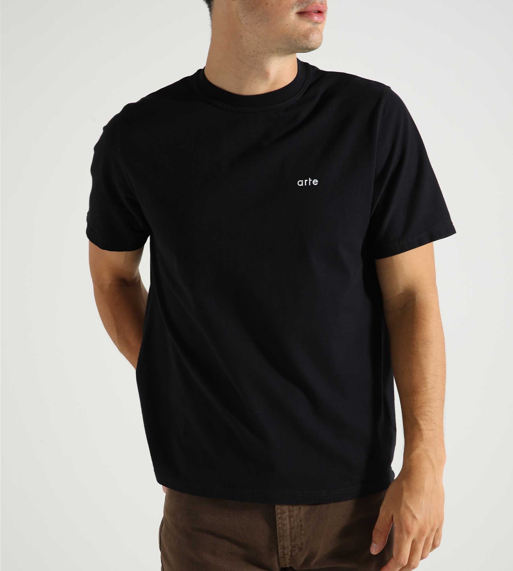 Arte Antwerp Rose T-shirt Black