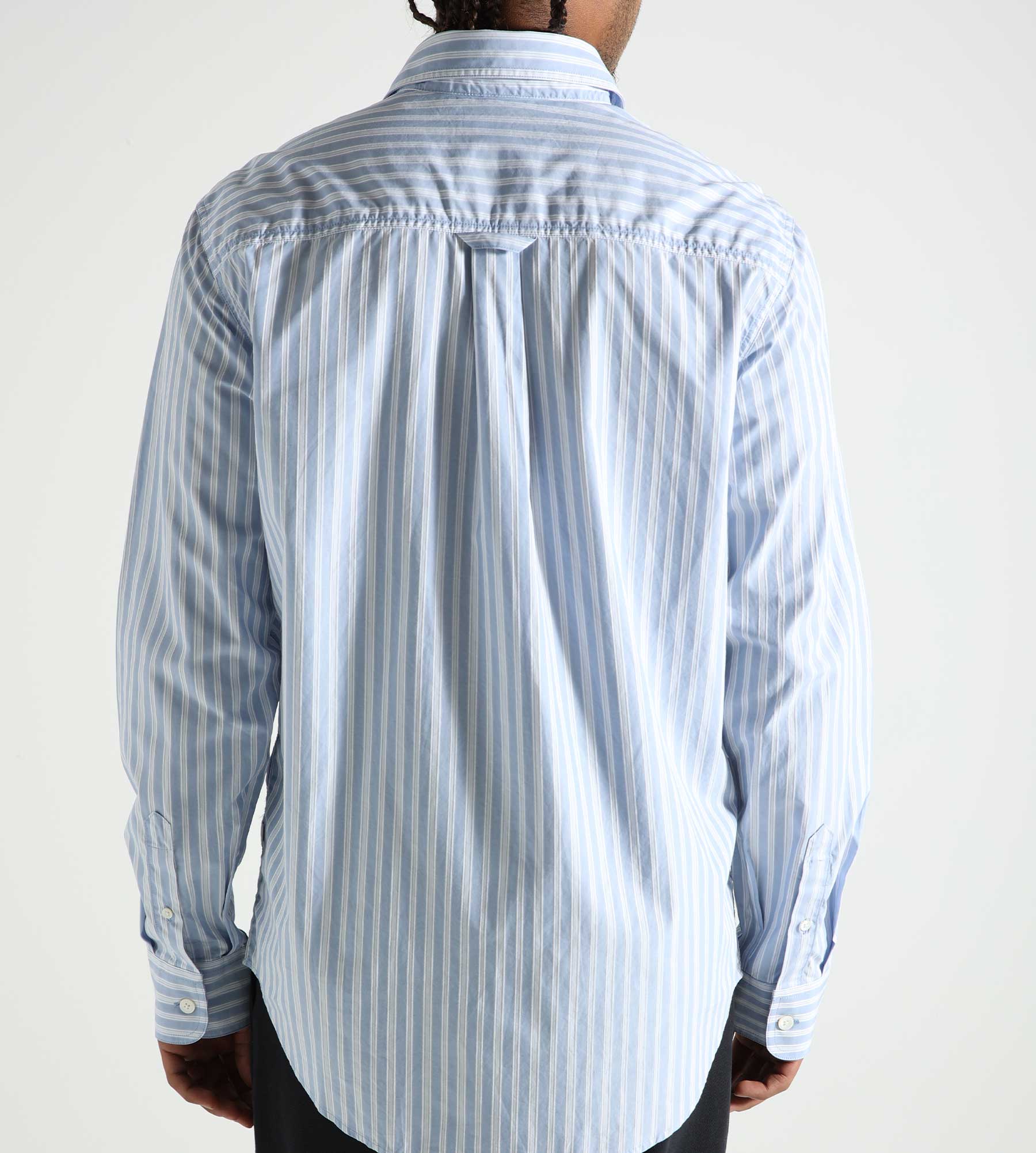 NN.07 Colby Shirt 5973 Sea Stripe