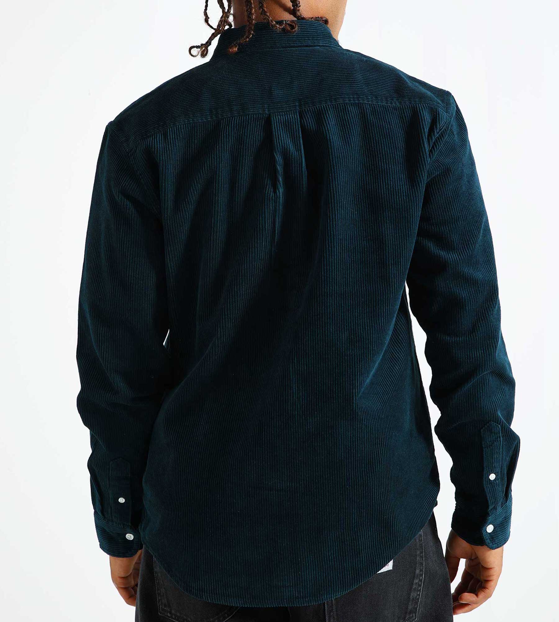 Carhartt WIP Madison Cord Shirt Duck Blue Wax