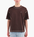 Baskèts Modern Contrast Tee New Marron