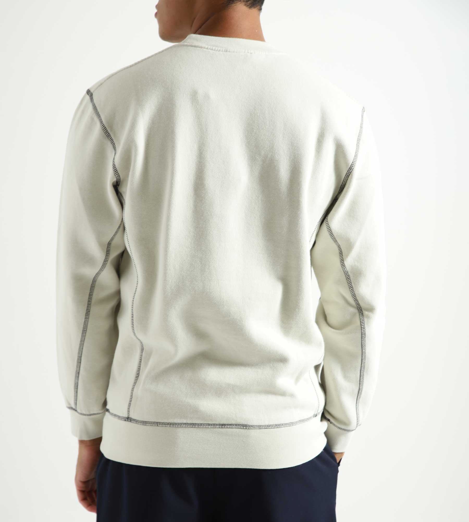 Parel Studios Contrast Crewneck Off White