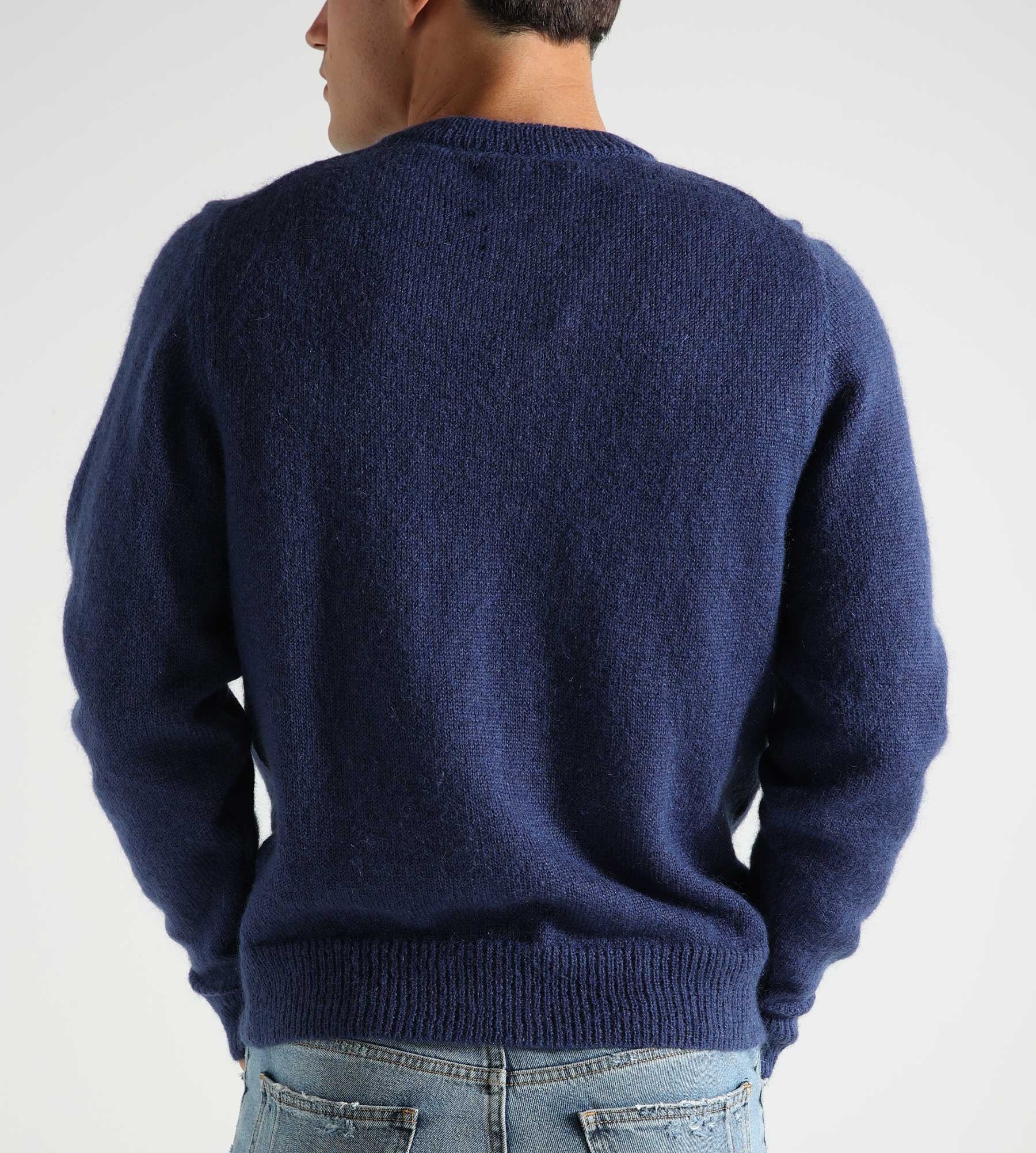 Bram's Fruit Gold Lemon Knit Navy