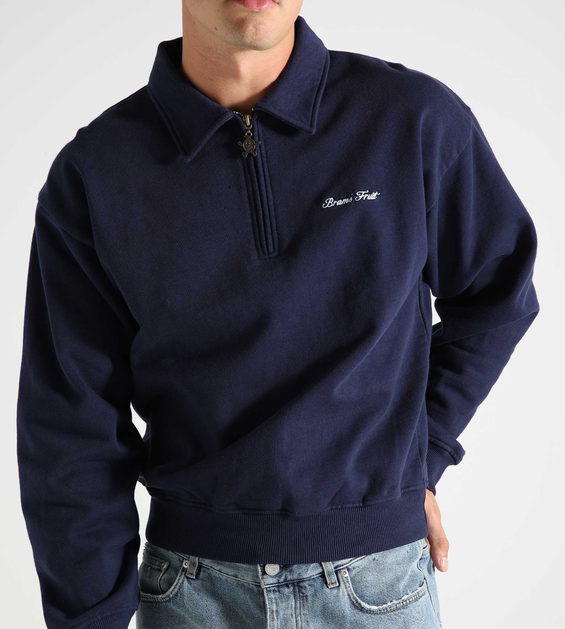 Bram's Fruit Lemon Polo Sweat Navy