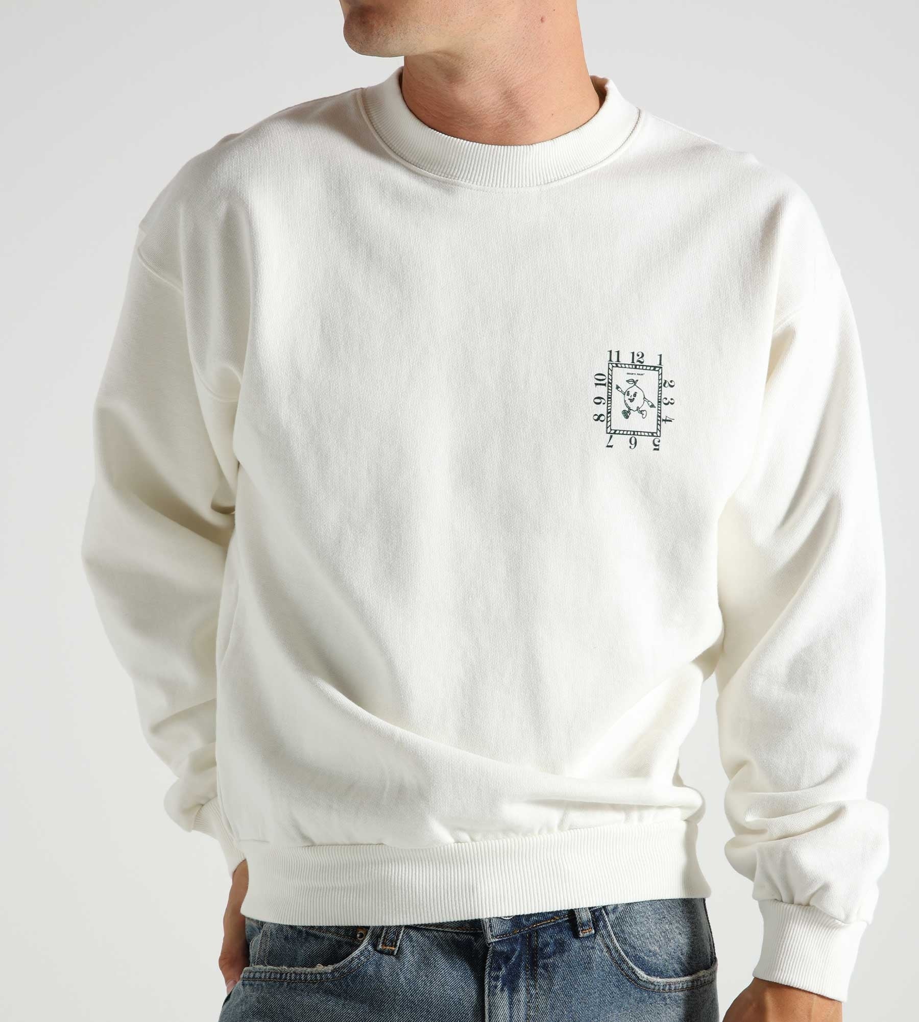 Bram's Fruit Tank Dial Crewneck White