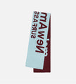 New Amsterdam Surf Association Name Scarf Burgendy Pastel Blue