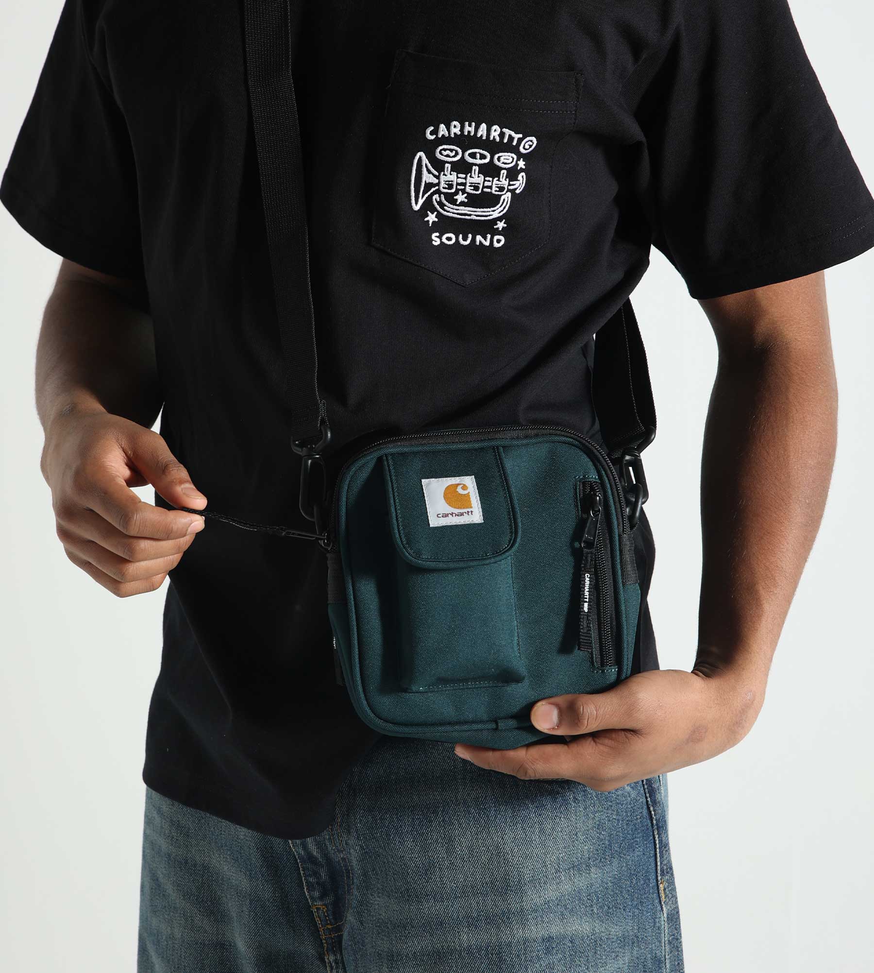 Carhartt WIP Essentials Bag Small Deep Lagoon