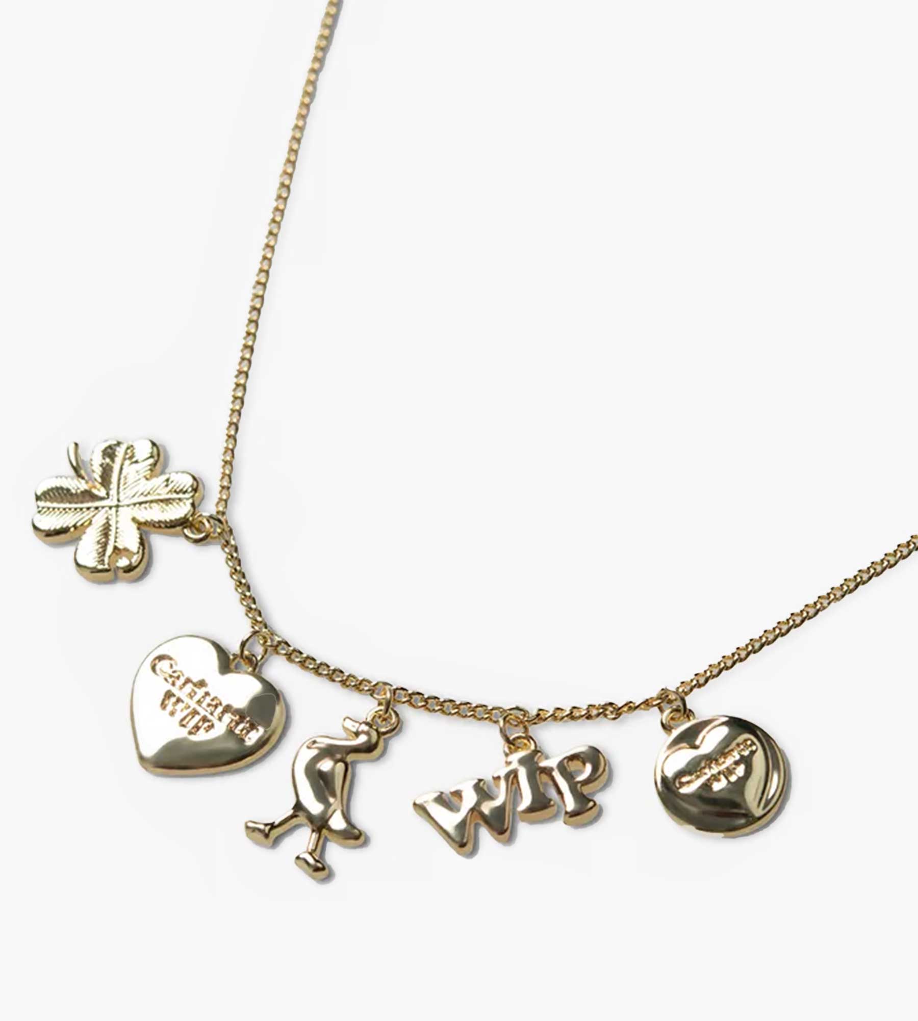 Carhartt WIP Charms Necklace Gold