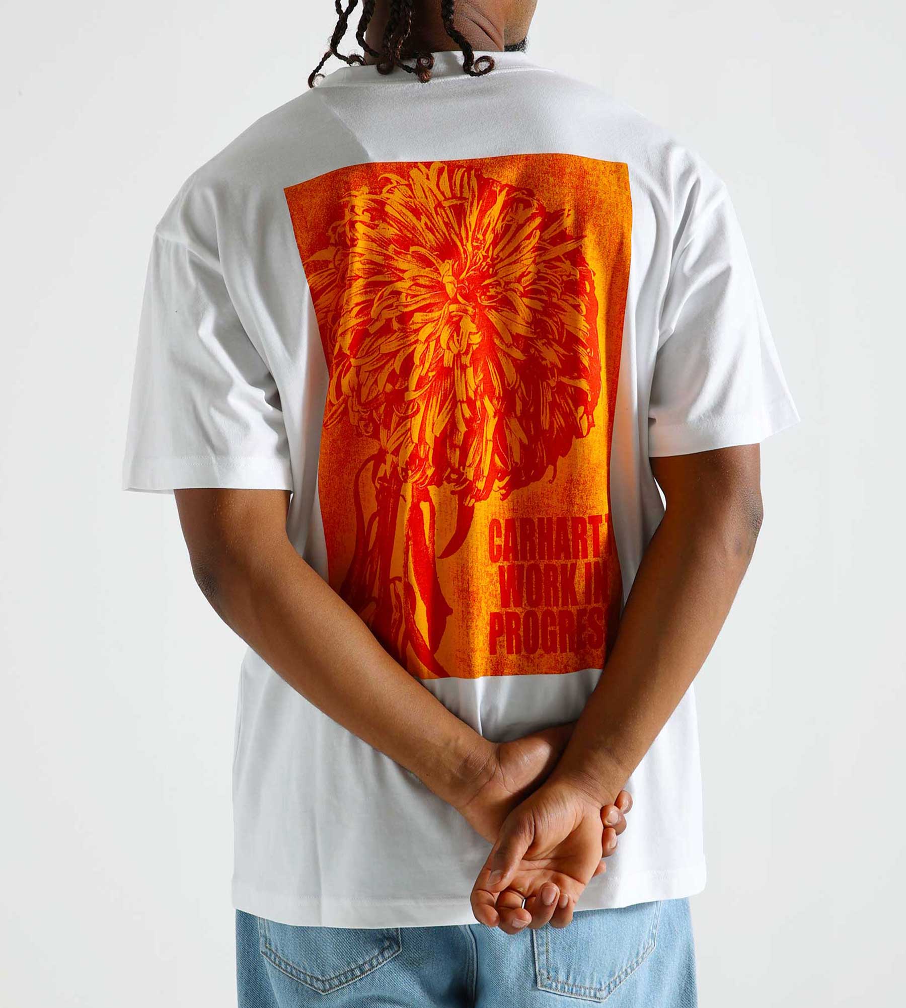 Carhartt WIP Chrysanthemum T-Shirt White