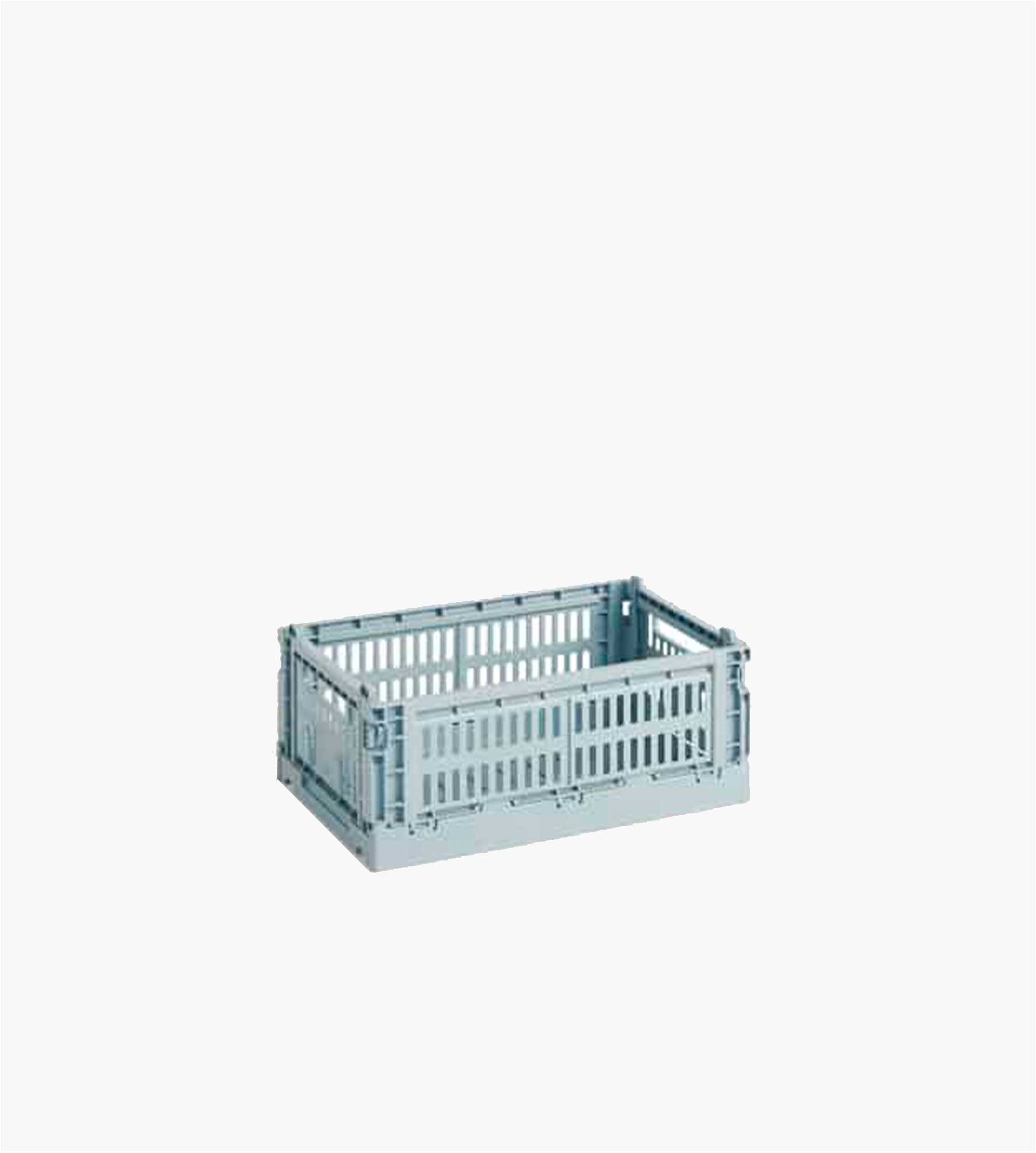 HAY Colour Crate Small Dusty Blue