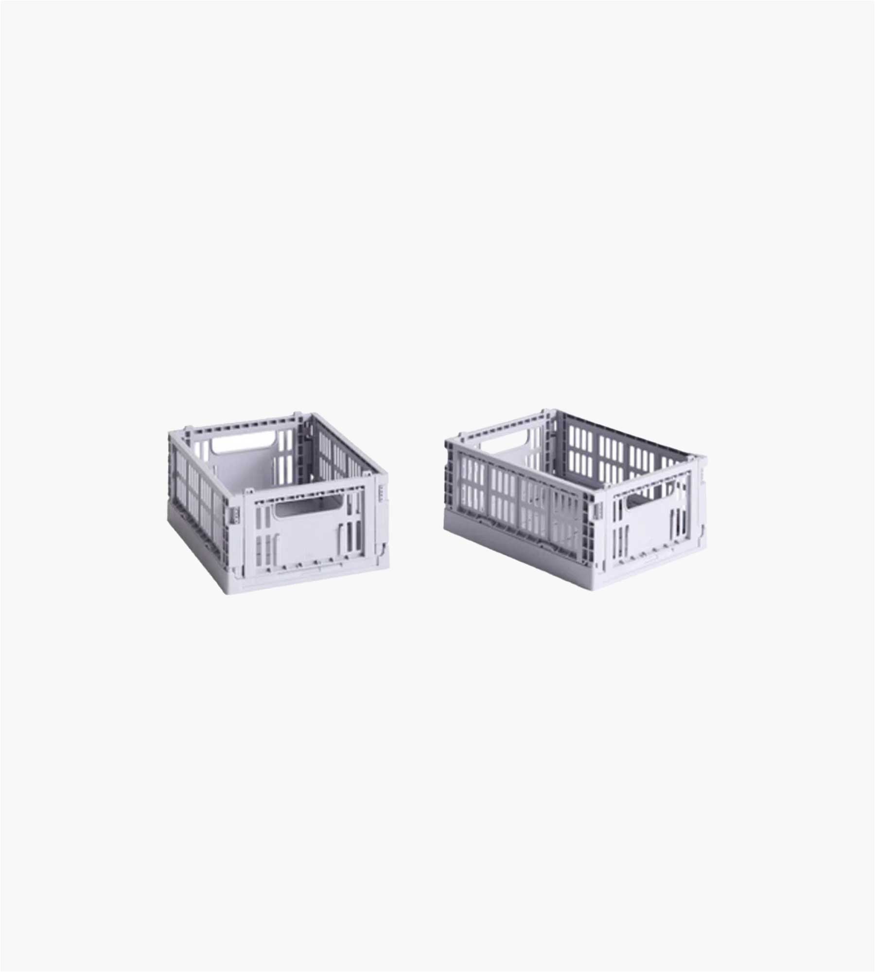 HAY Colour Crate Mini Set of 2 Lavender