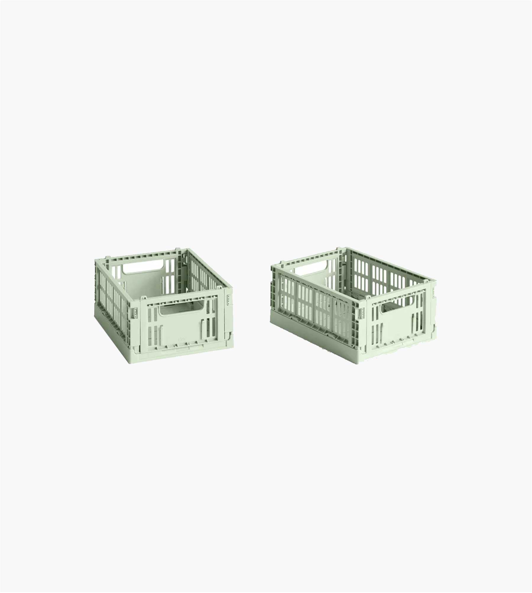 HAY Colour Crate Mini Set of 2 Mint