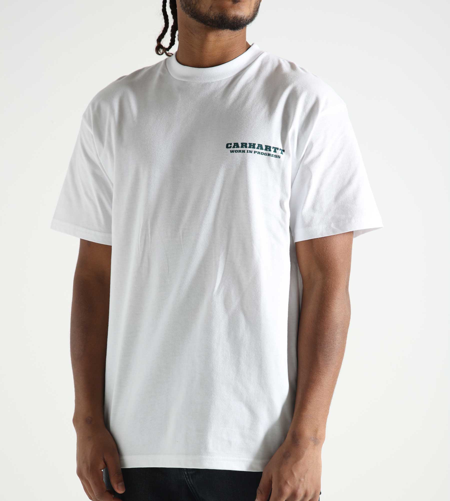 Carhartt WIP Runaway T-Shirt White Malachite