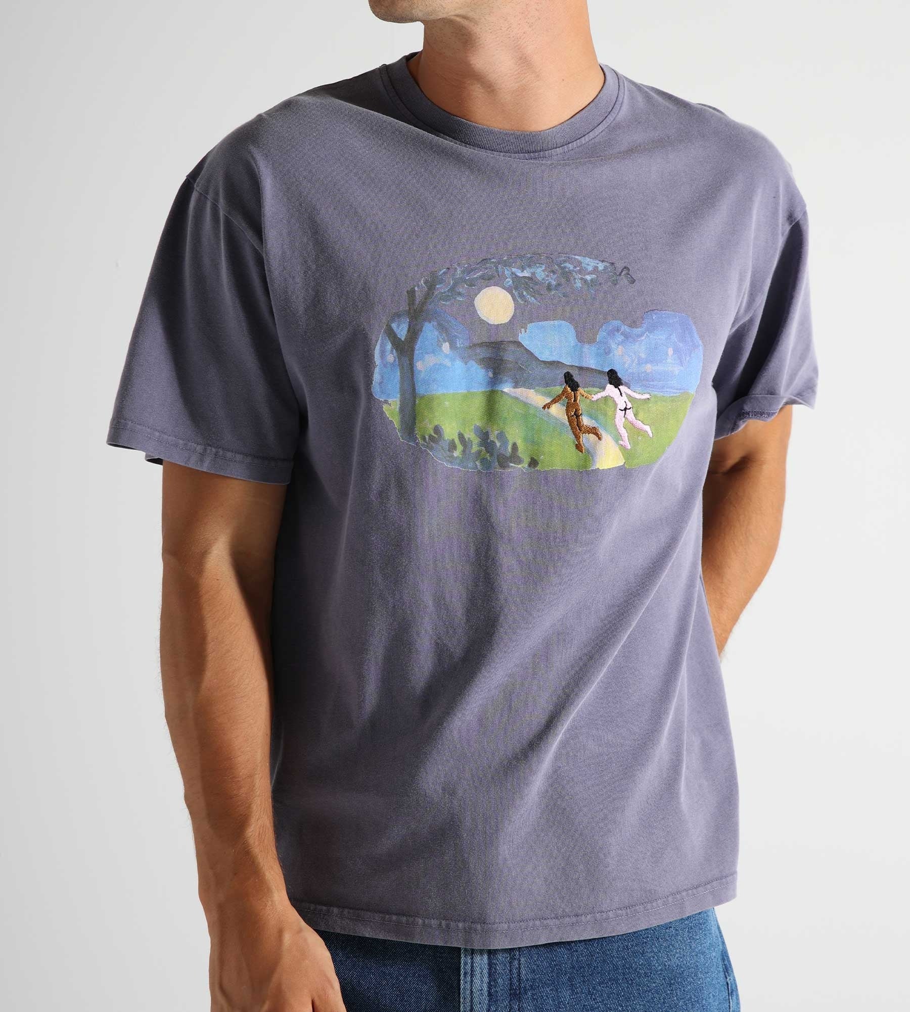 Carne Bollente Lunar Lovers' Lane Lavender T-Shirt