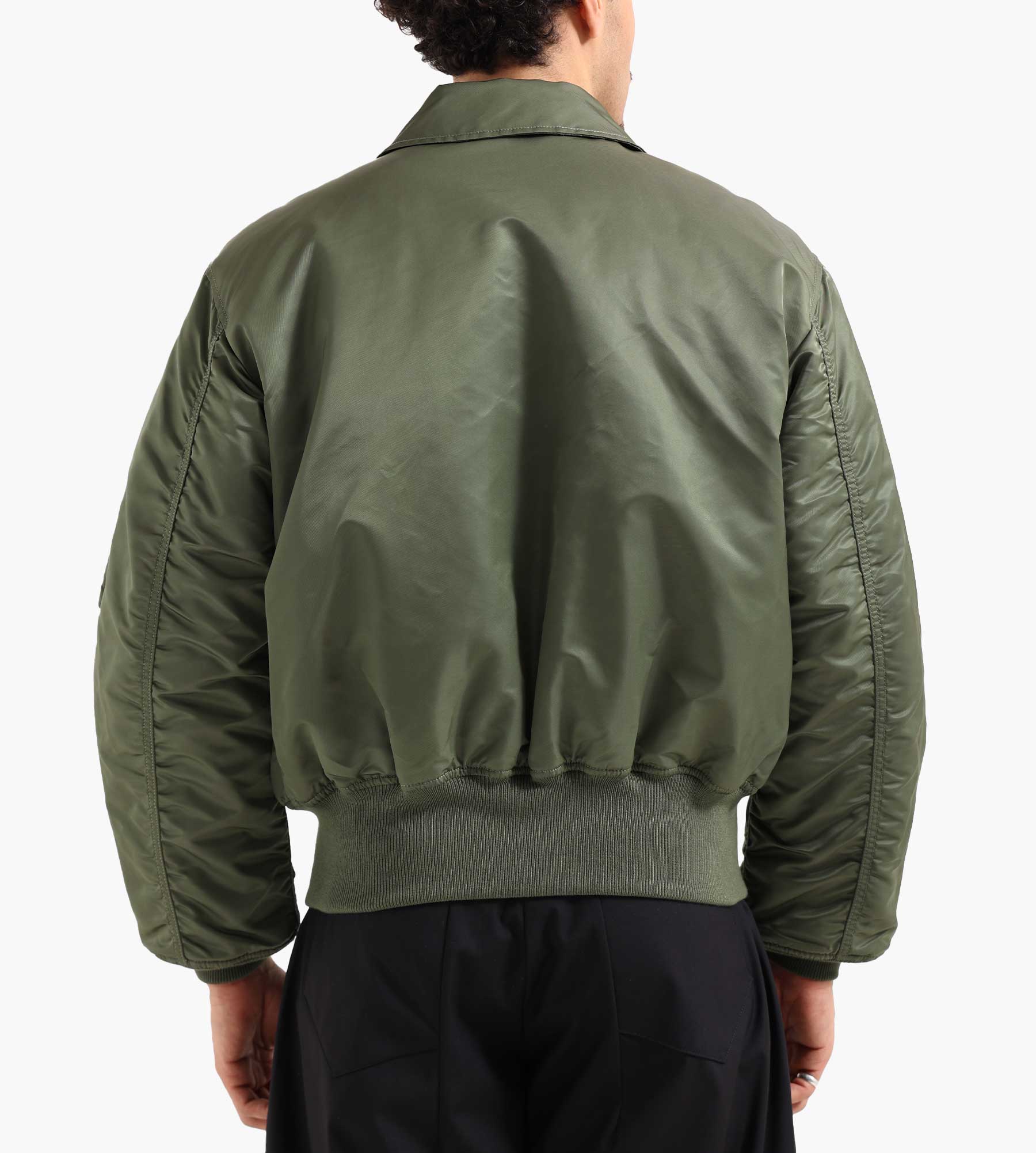 Alpha Industries CWU-45 Heritage Bomber Jacket Sage Green