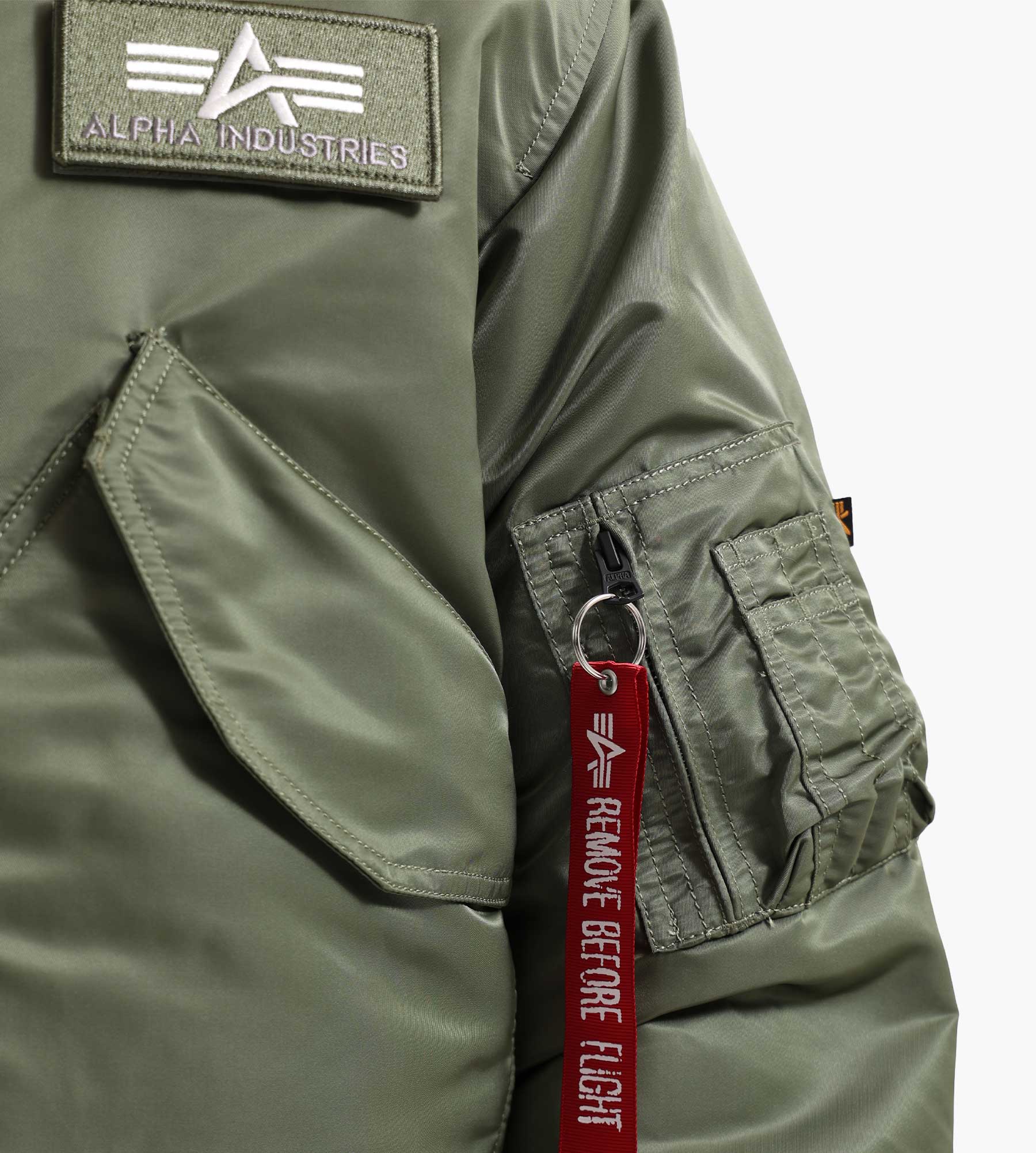 Alpha Industries CWU-45 Heritage Bomber Jacket Sage Green