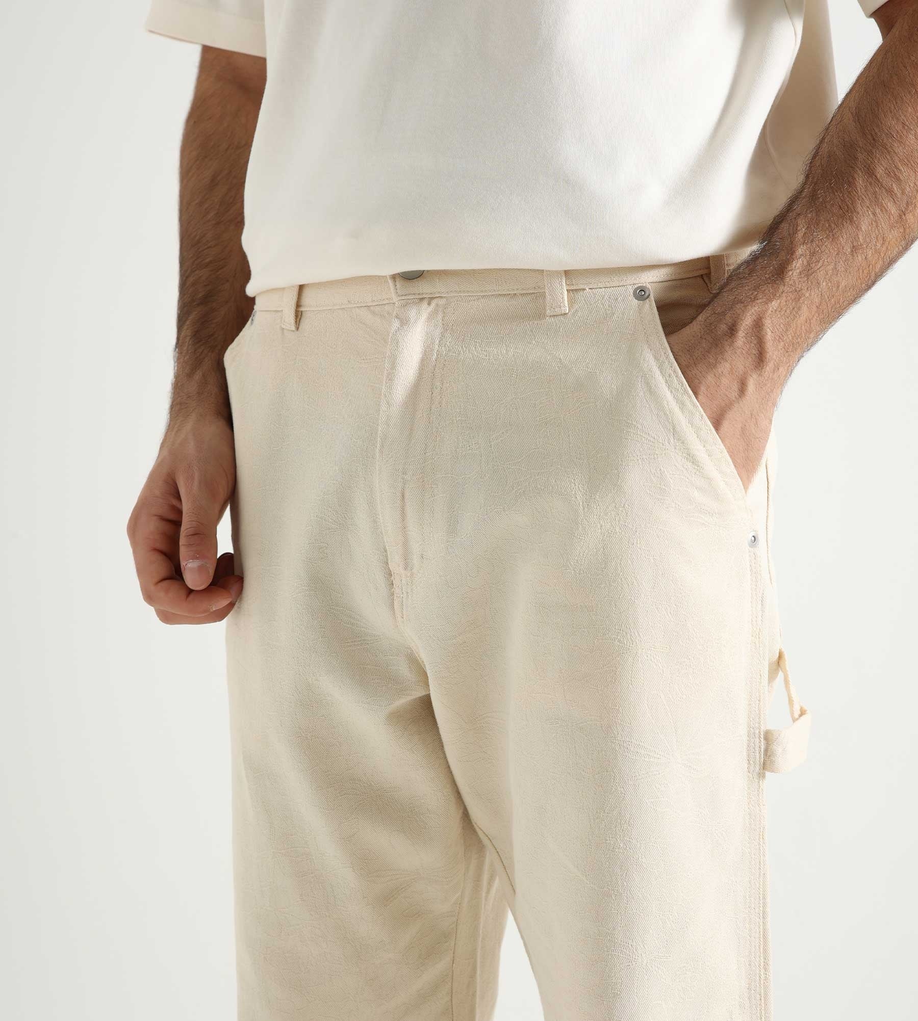 Dickies Tonal Jacquard Painters Pants Tonal Jacquard Natural