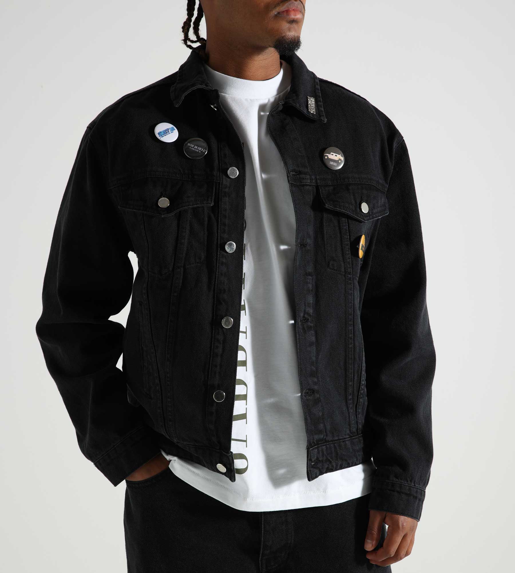 Sabbatical 516 Denim Jacket Black