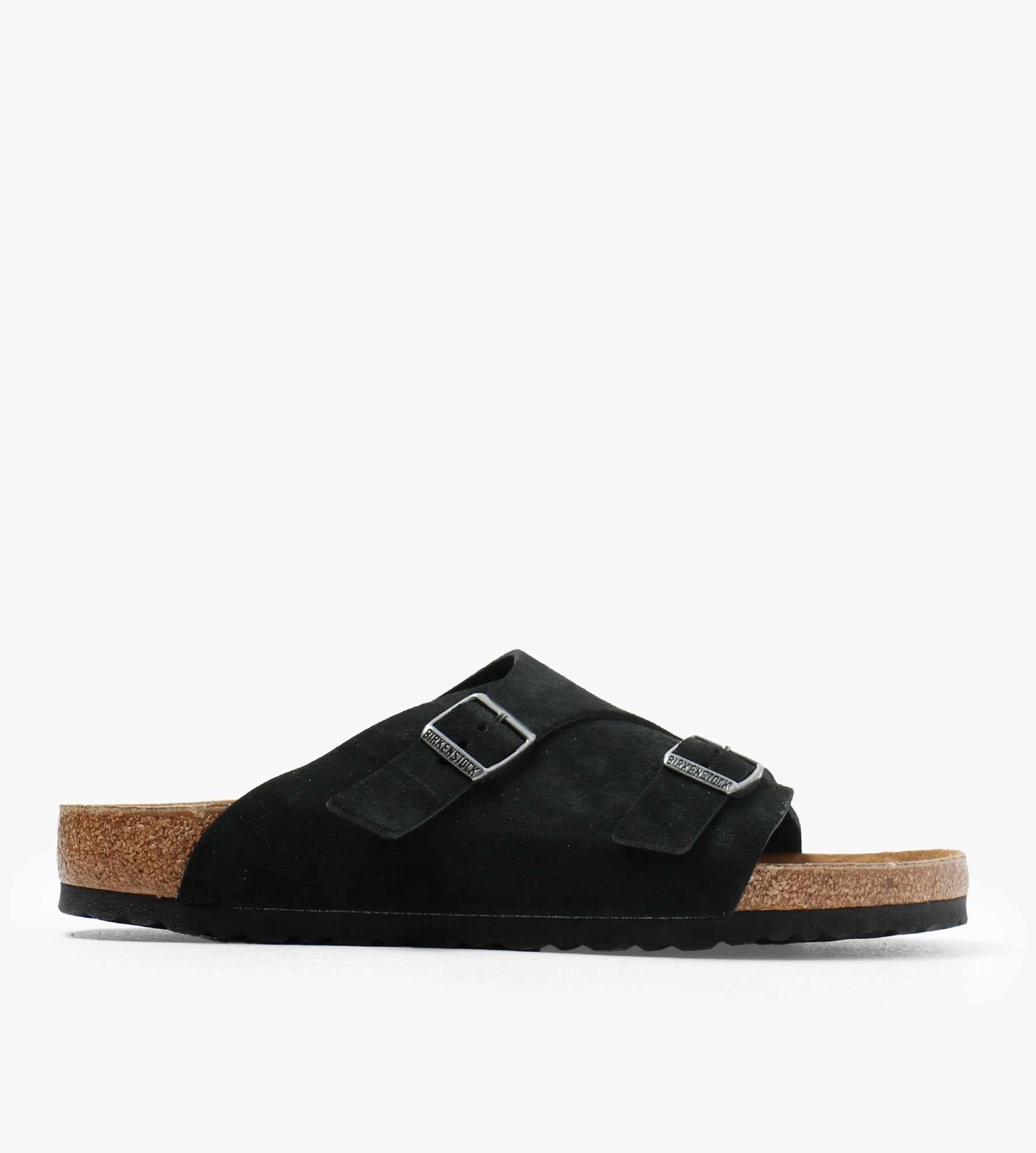 Birkenstock Zürich Suede Leather Black