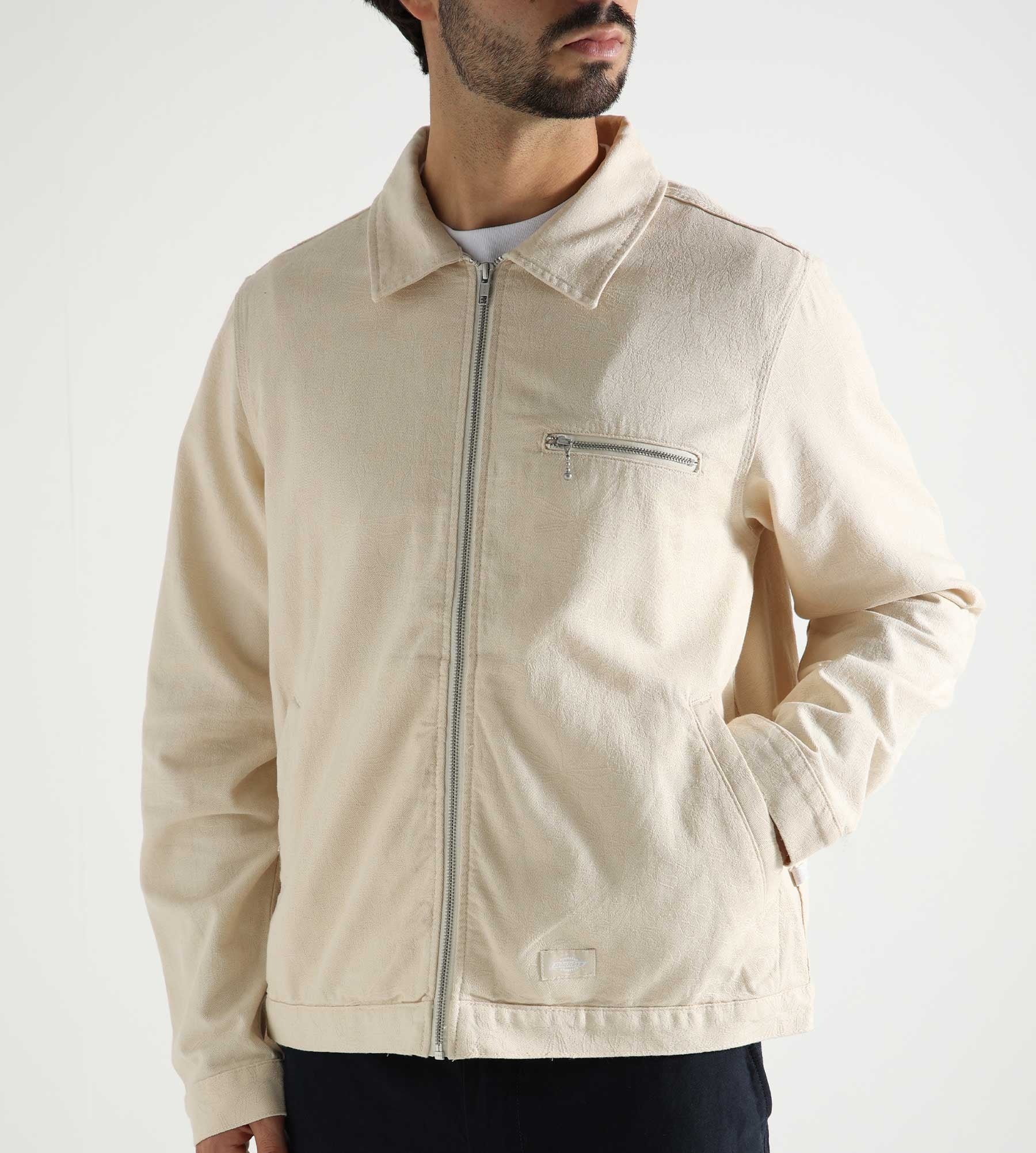 Dickies Tonal Jacquard Painters Jacket Tonal Jacquard Natural