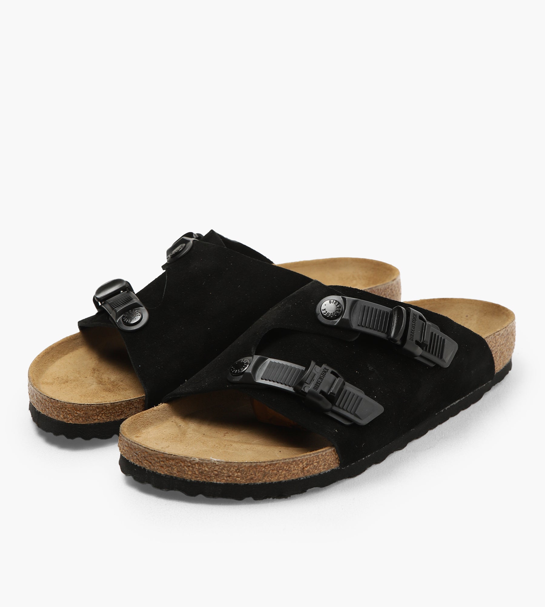 Birkenstock Zürich Tech Suede Leather Black