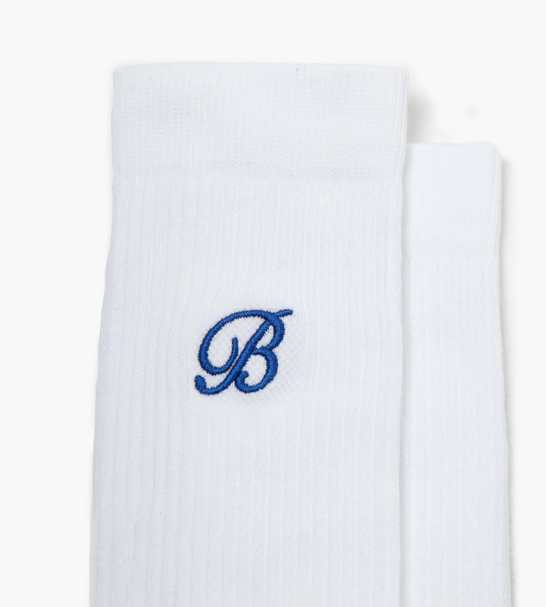 Baskèts Socks White Blue