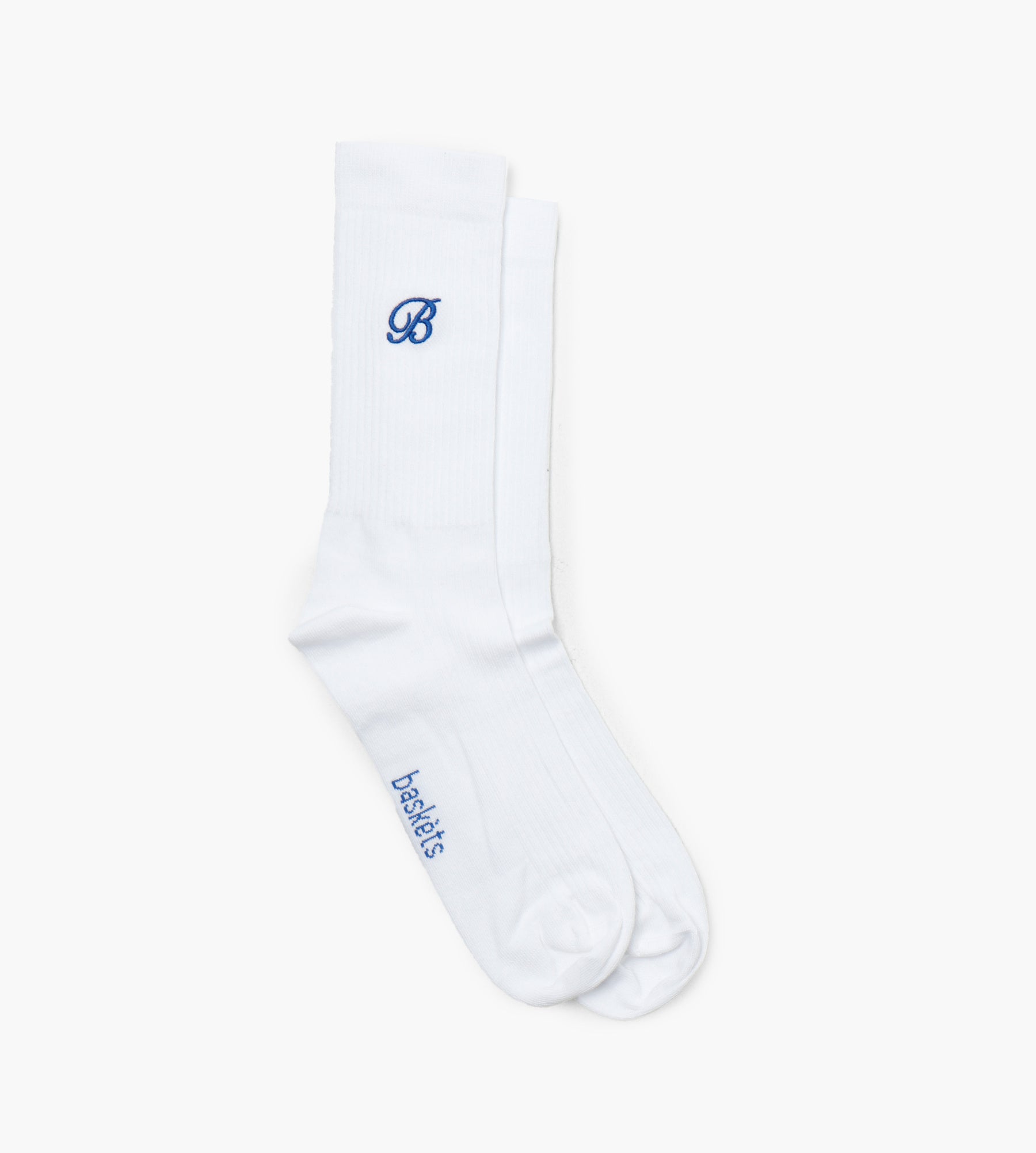 Baskèts Sock White Blue