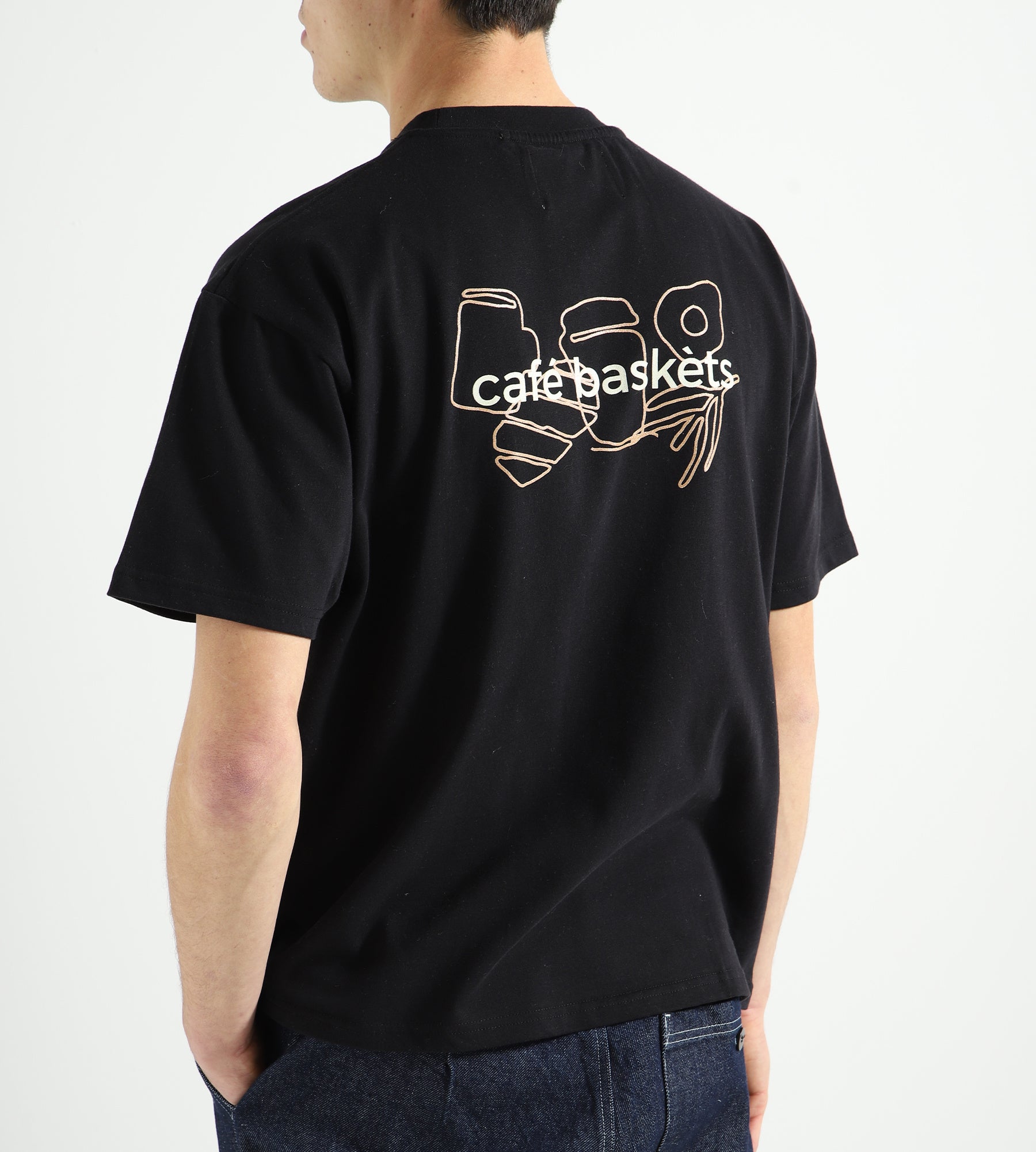 Café Baskèts Bakery Tee Black