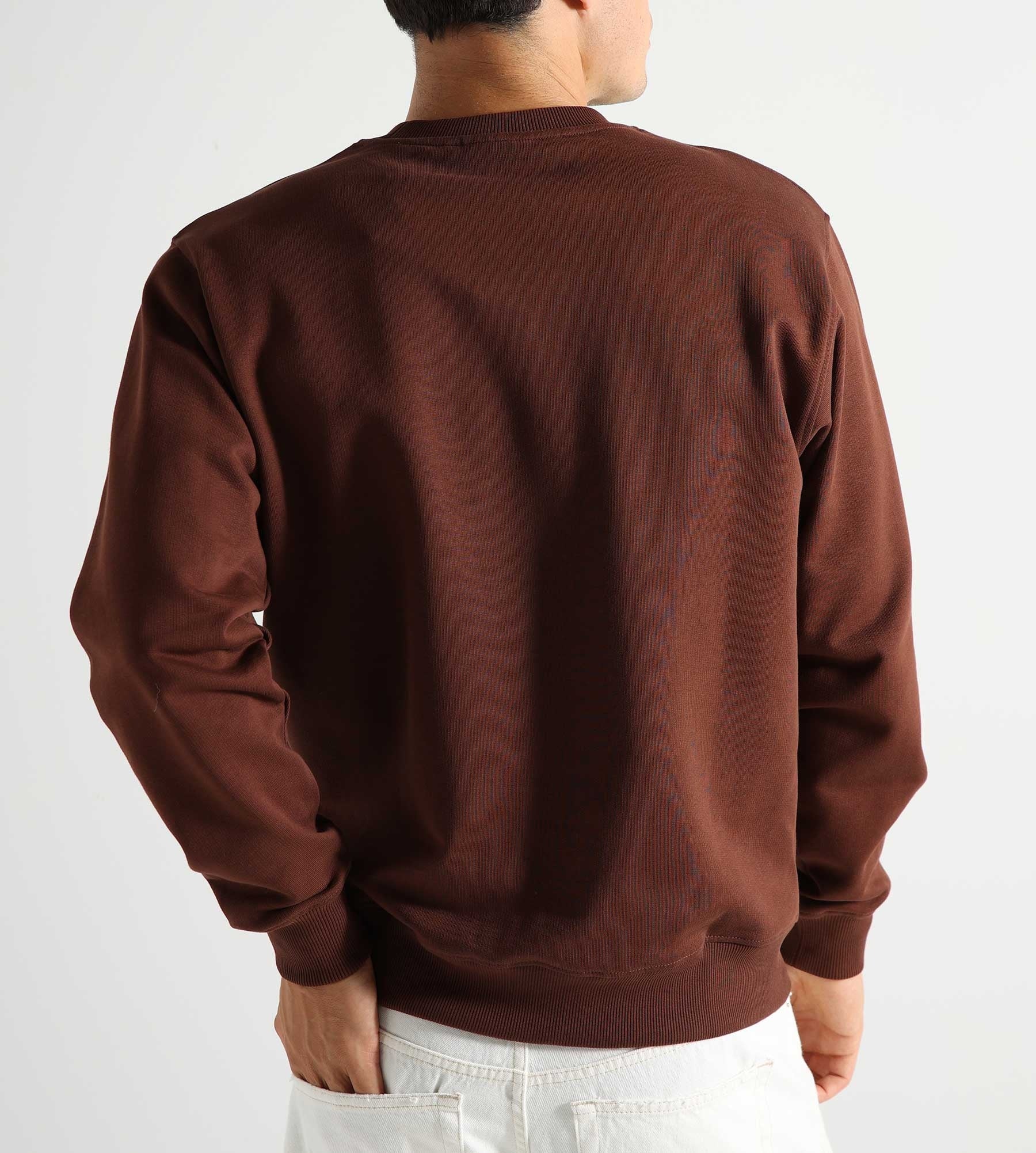 Drôle de Monsieur Le Sweatshirt Crillon Dark Brown