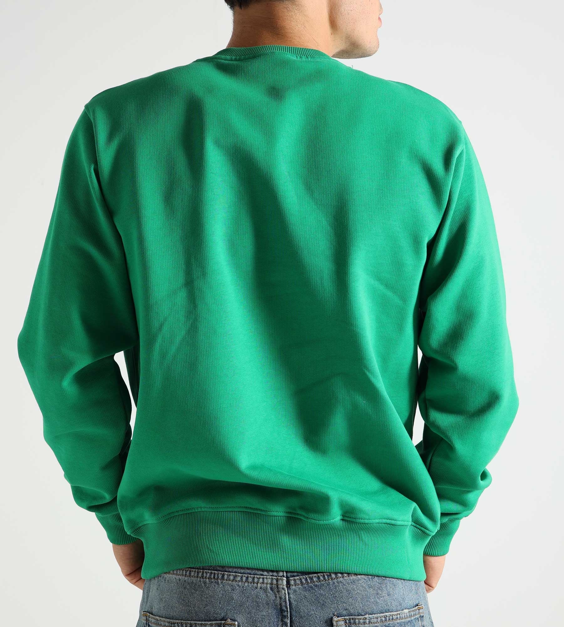 Drôle de Monsieur Le Sweatshirt Slogan Green