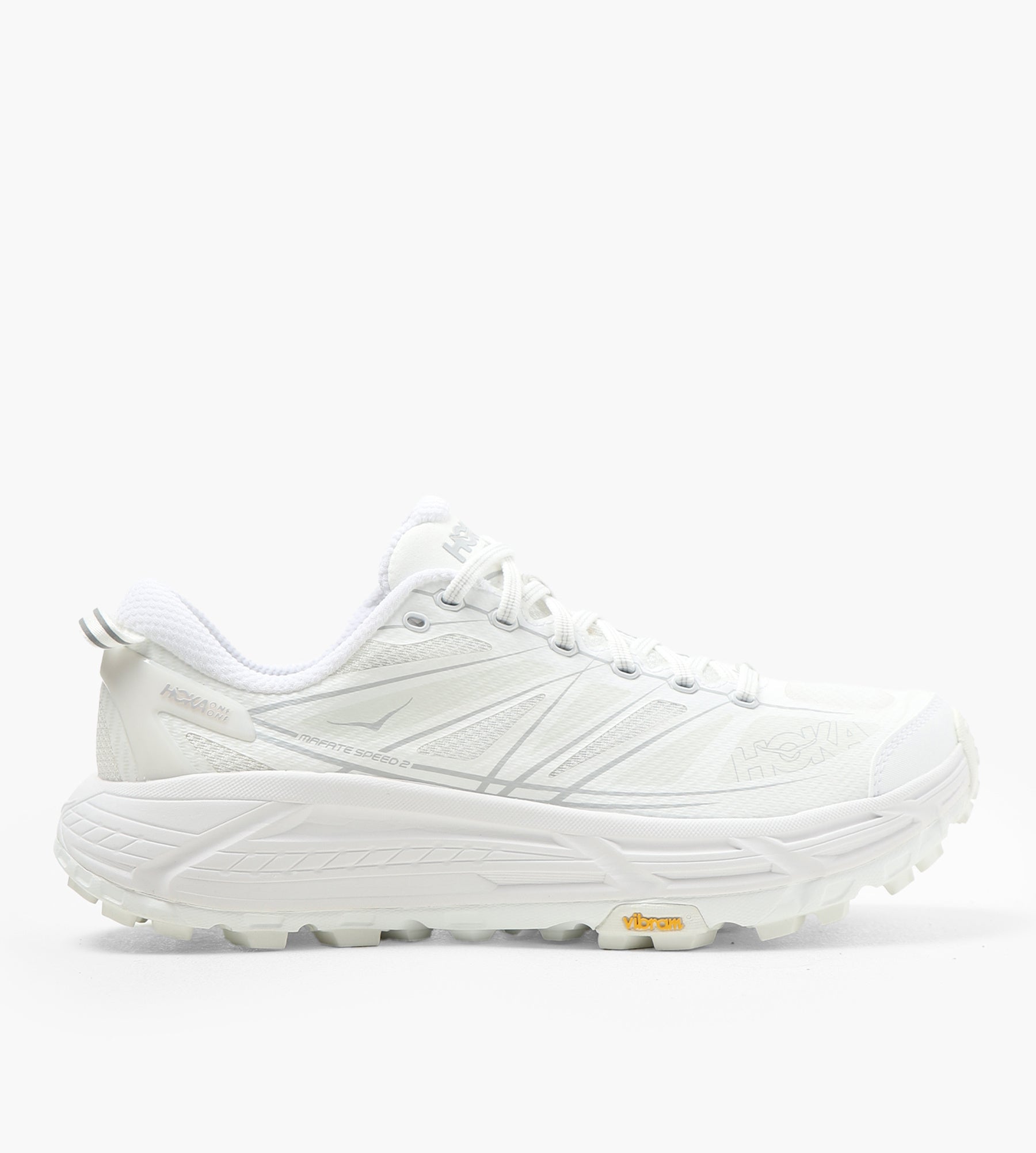 Hoka U Mafate Speed 2 White Lunar Rock