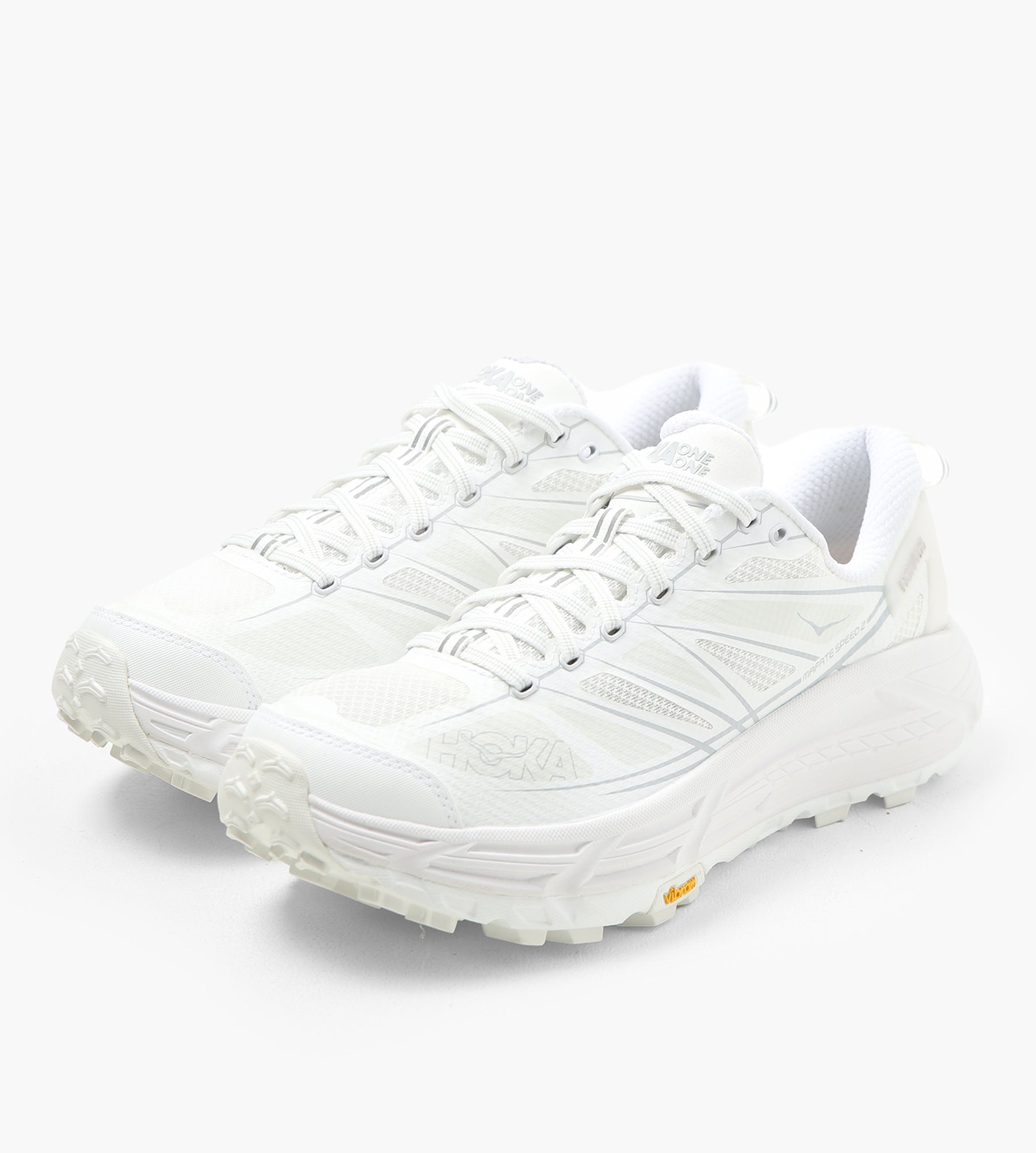 Hoka U Mafate Speed 2 White Lunar Rock