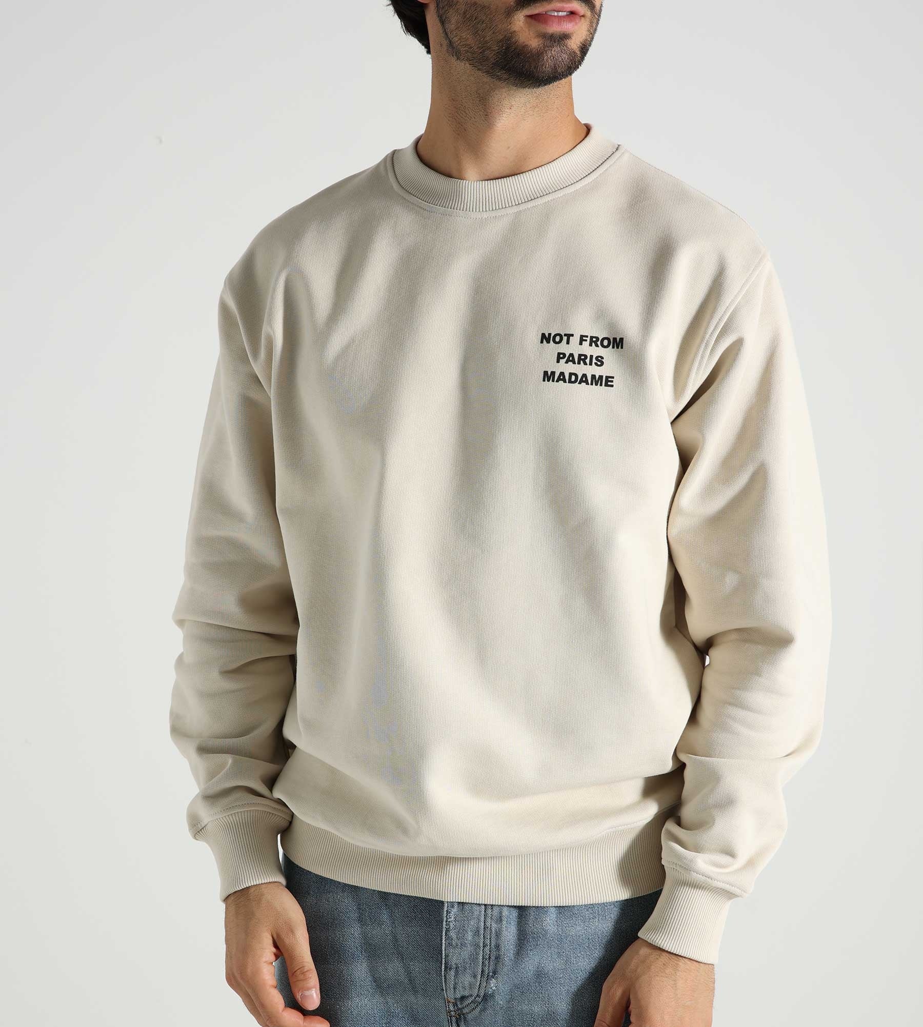 Drôle de Monsieur Le Sweatshirt Slogan Mastic