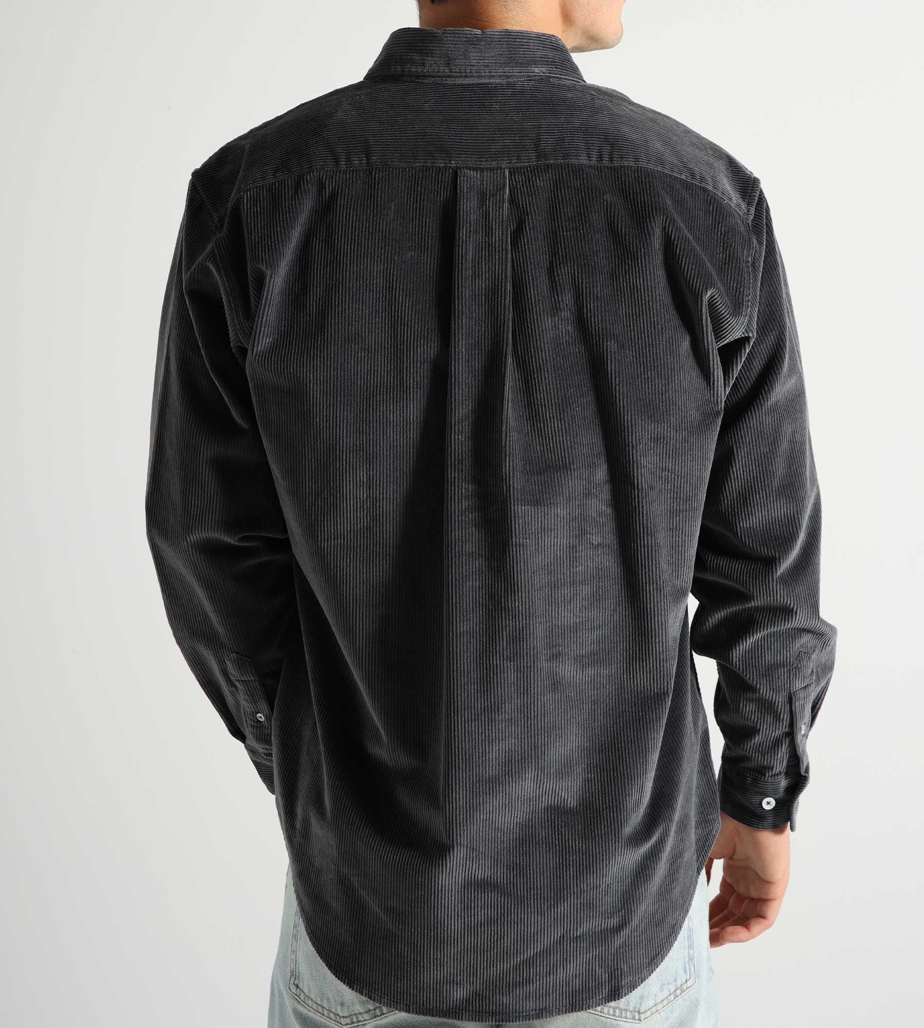 Drôle de Monsieur La Chemise Drùle Corduroy Dark Grey