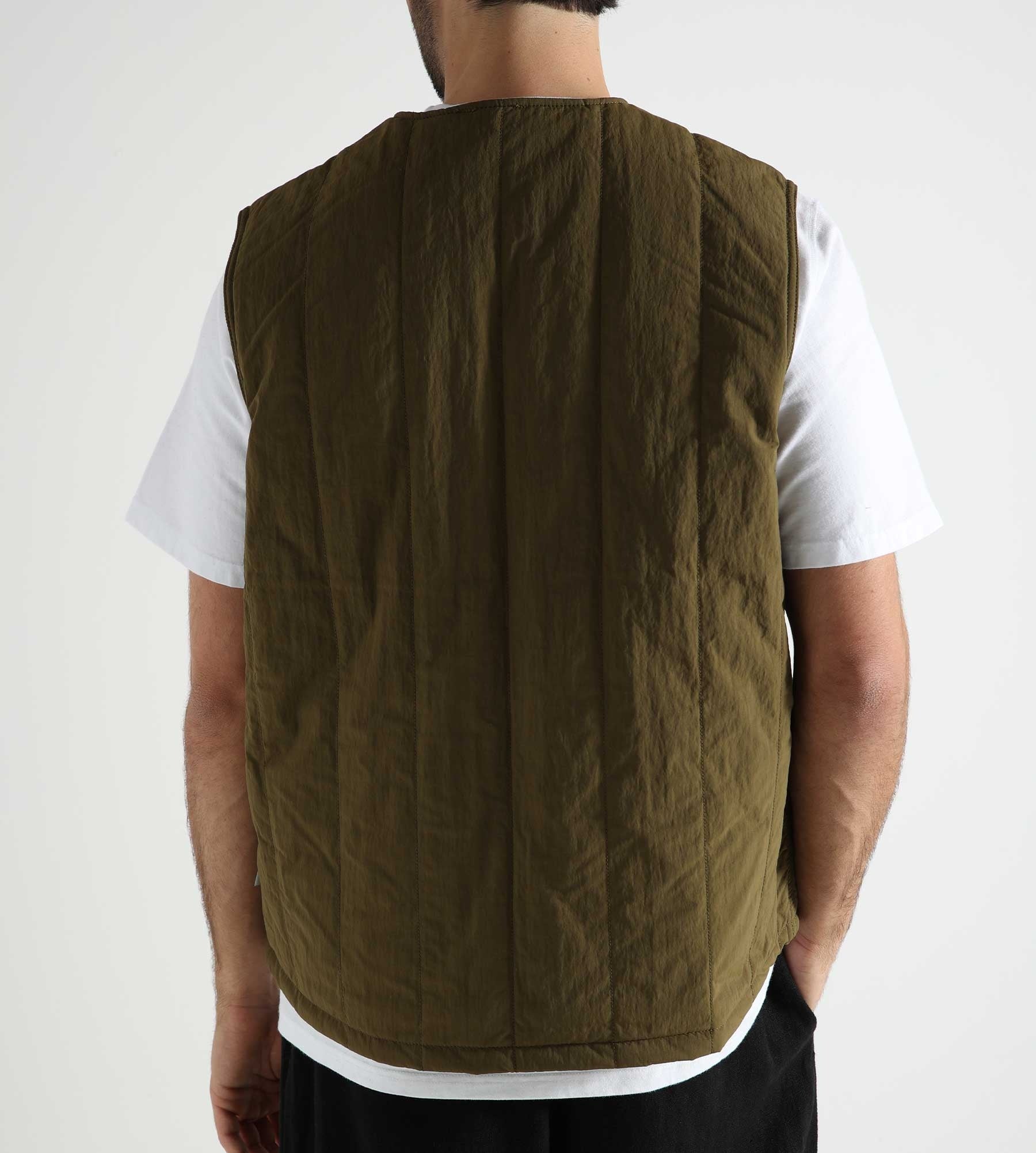 Dickies Delivery Vest Natural Black Reverse