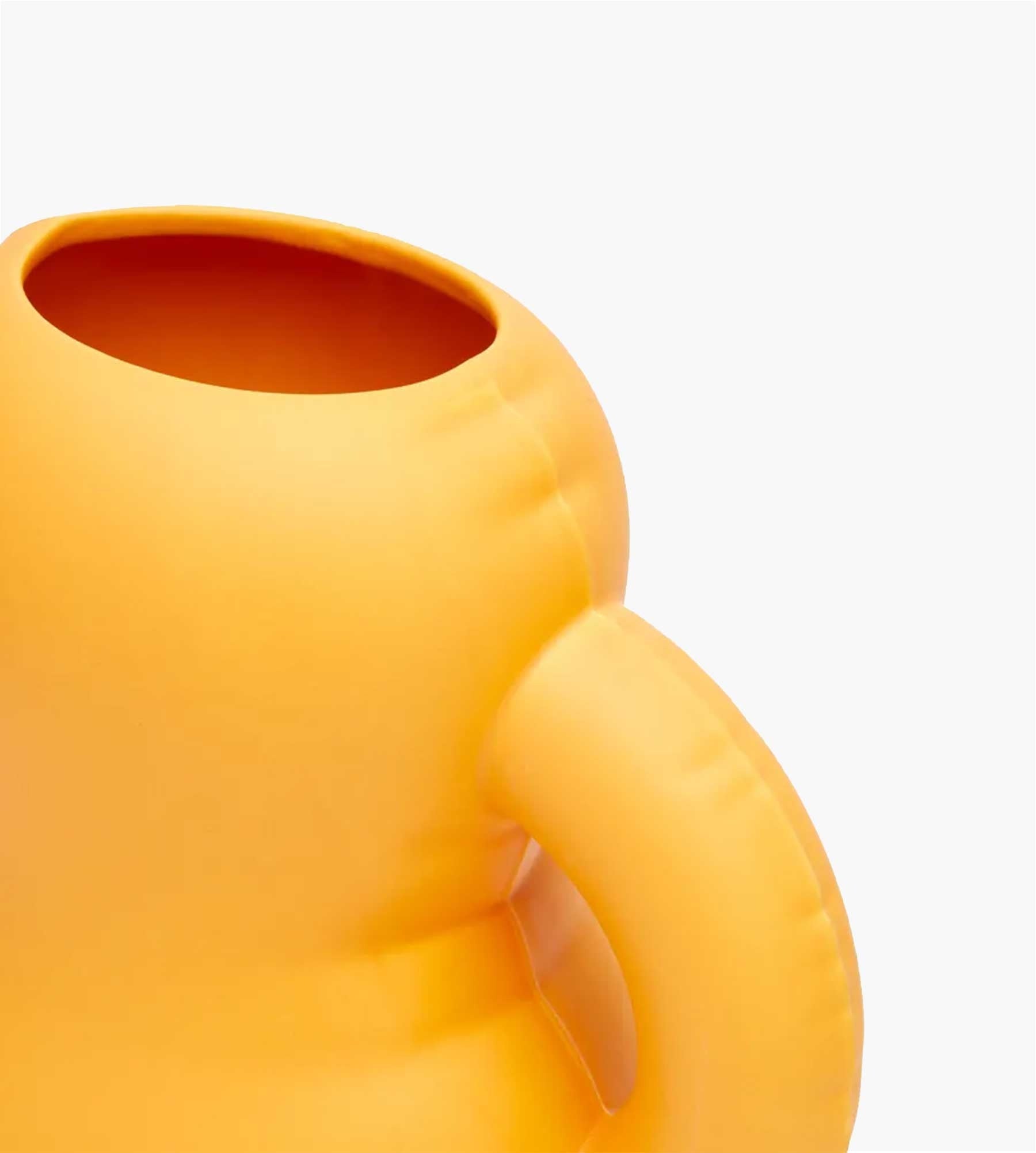 Home Studyo Vase Oscar Yolk yellow