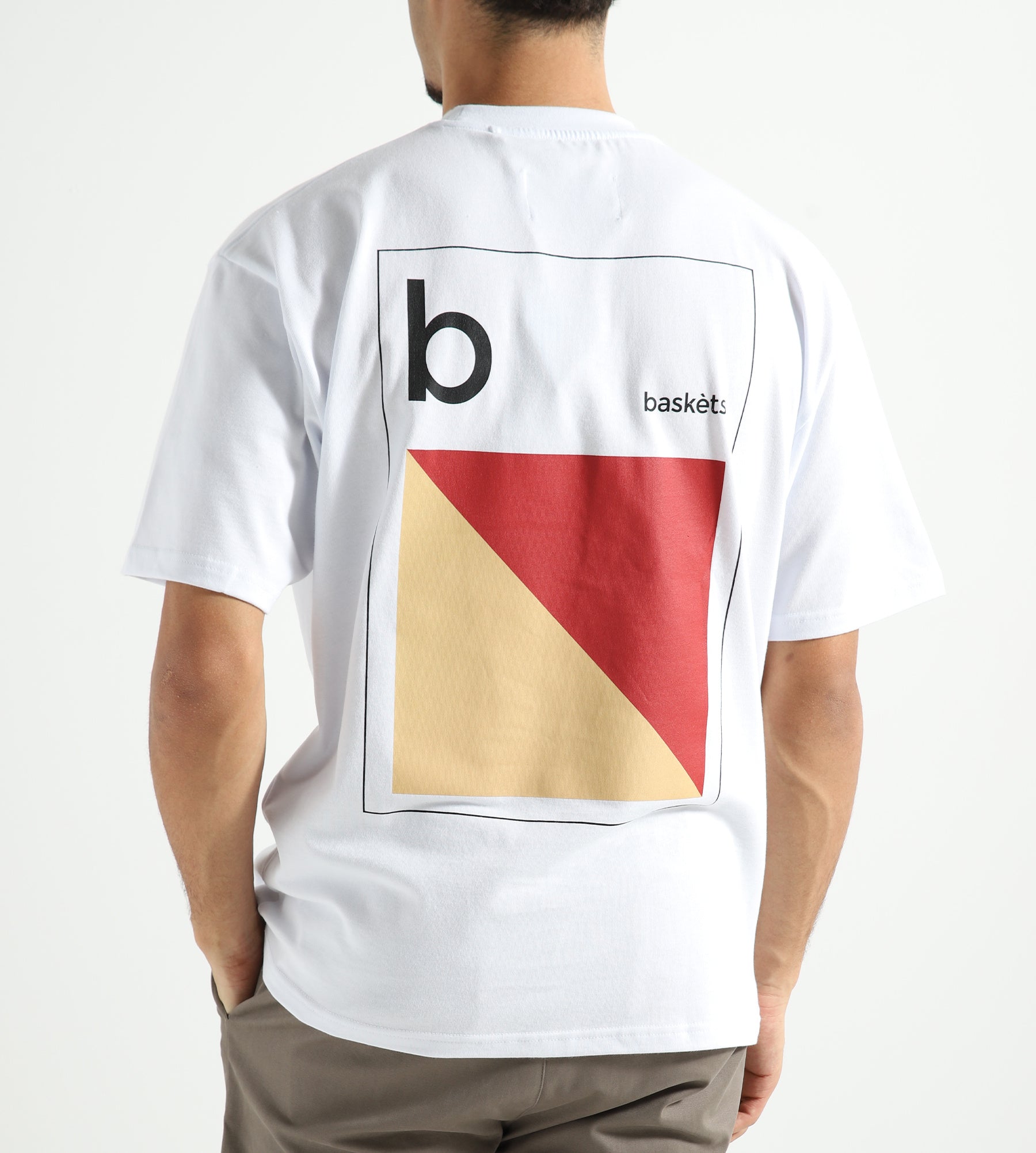 Baskèts Signal Tee White