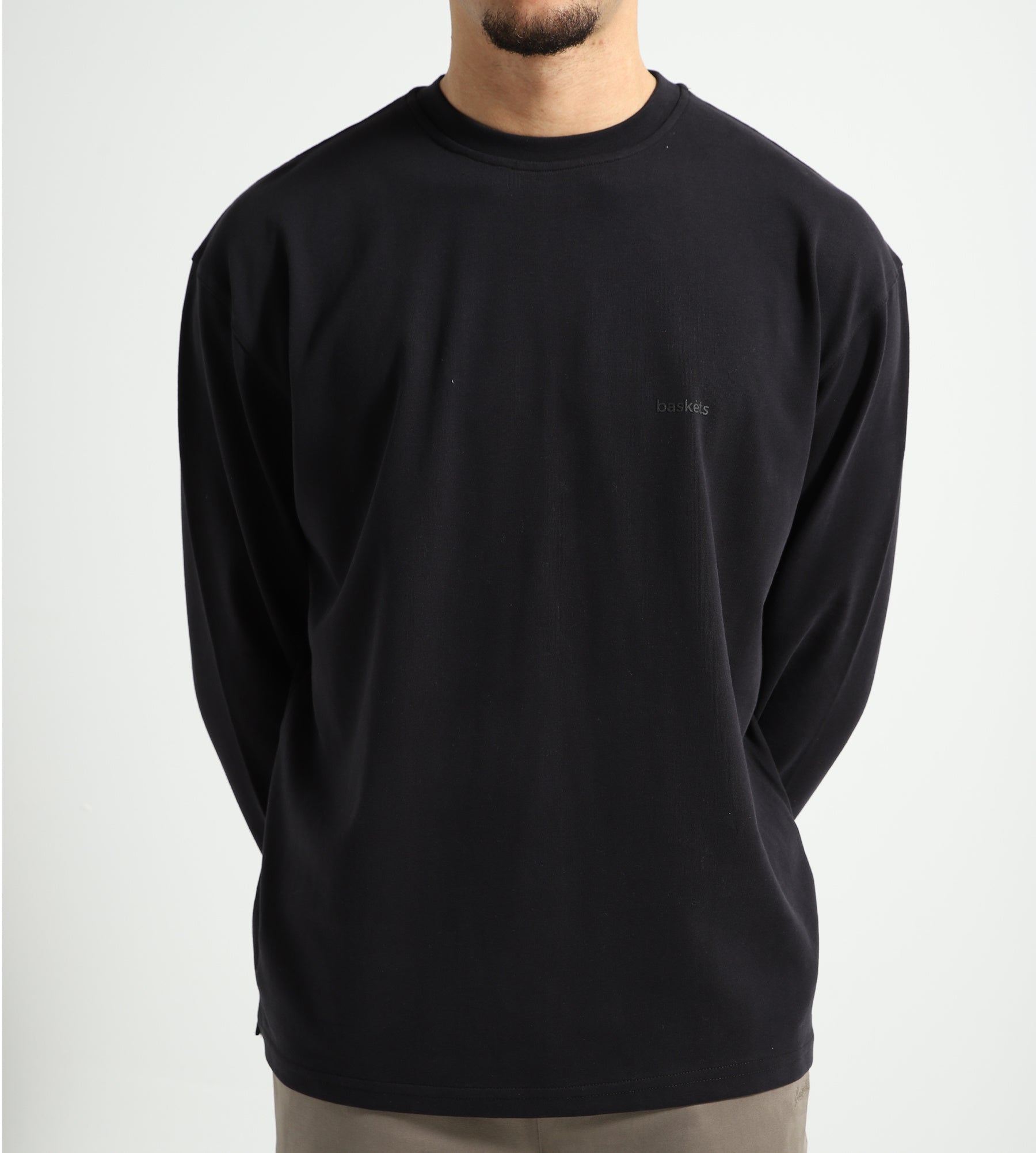 Baskèts Modern Essential Longsleeve Black