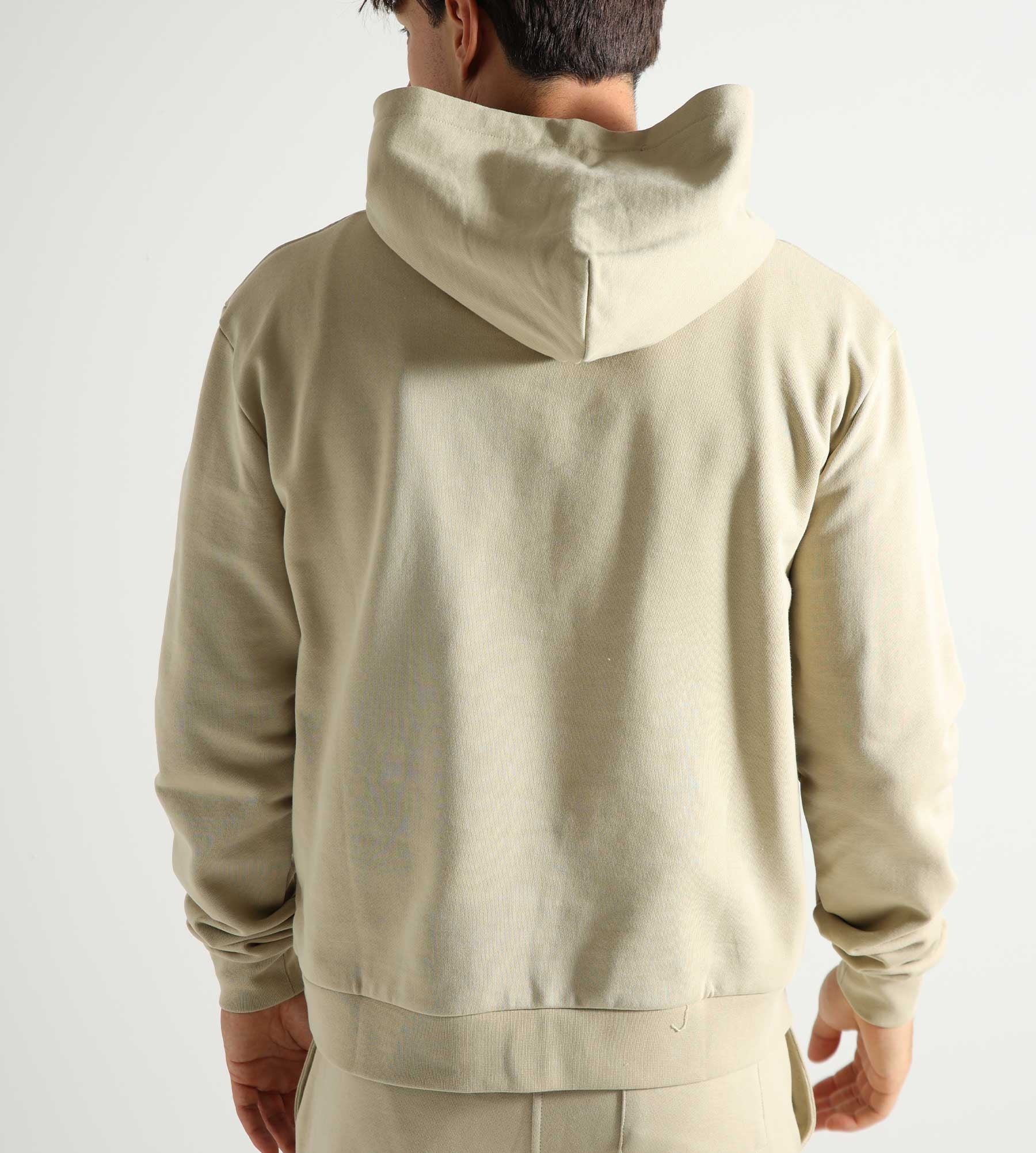 Flâneur Essential Logo Hoodie Beige