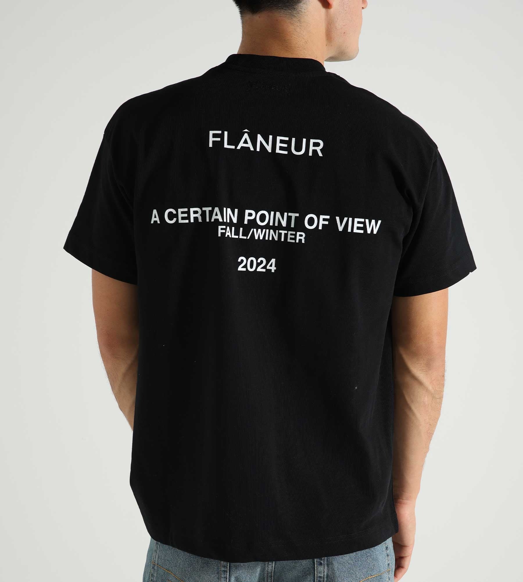 Flâneur Collection T-Shirt Black