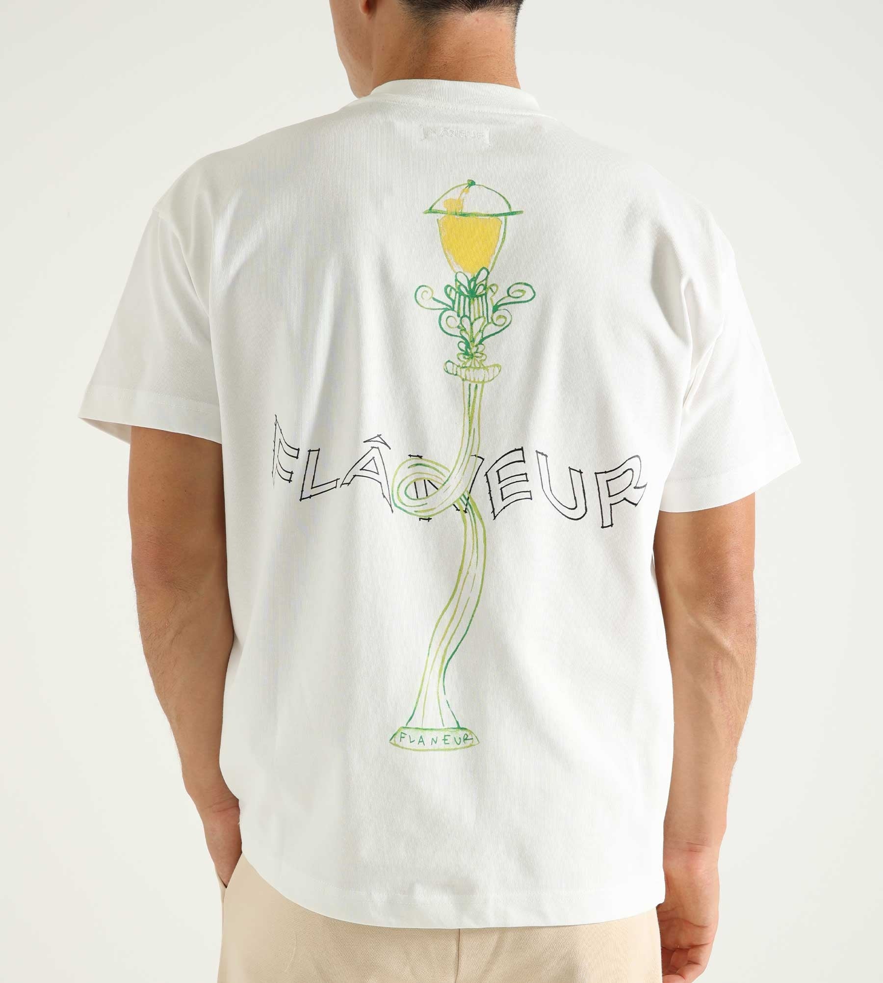 Flâneur Lantern T-Shirt White