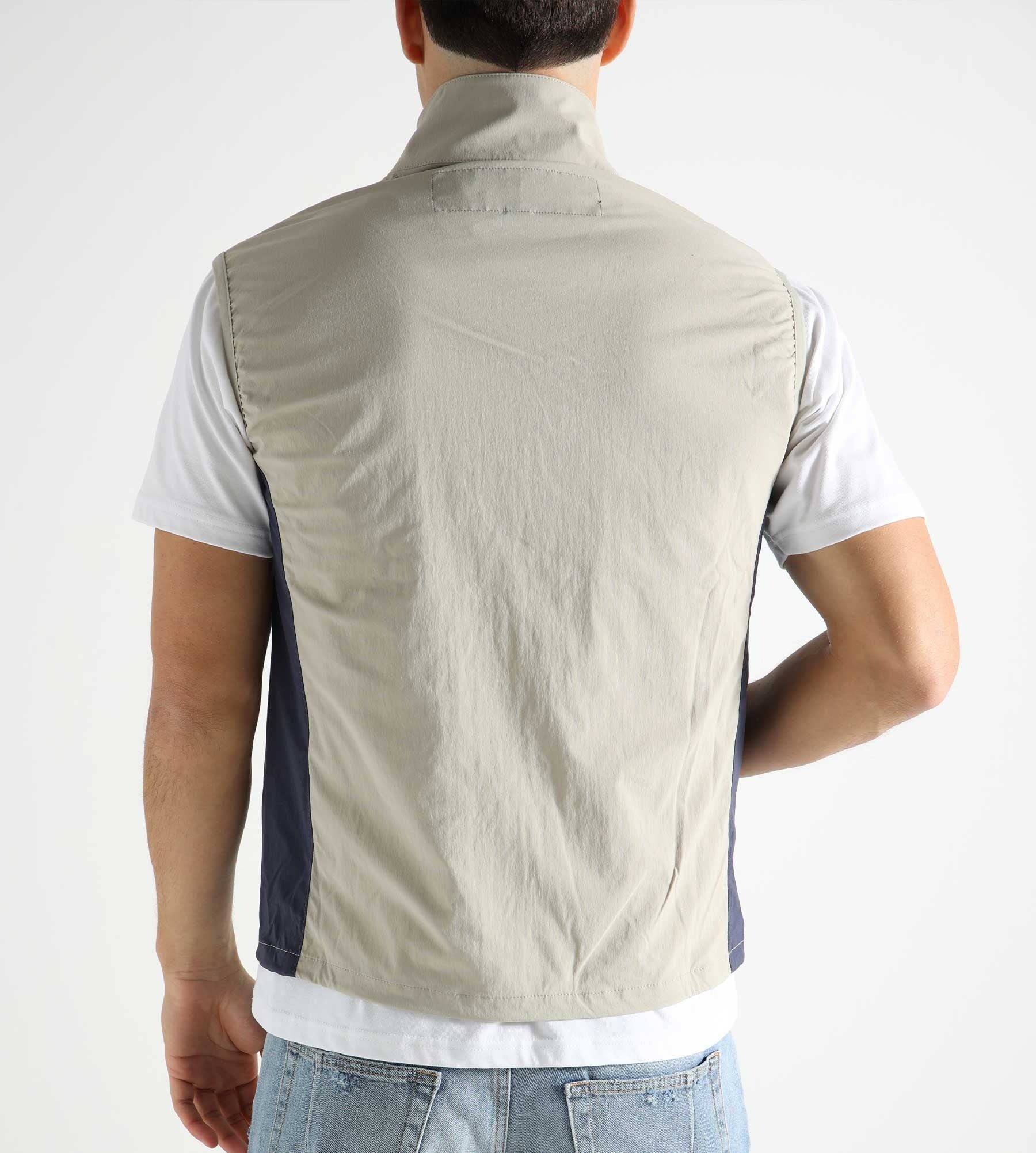 Gramicci Softshell Nylon Vest Stone Grey