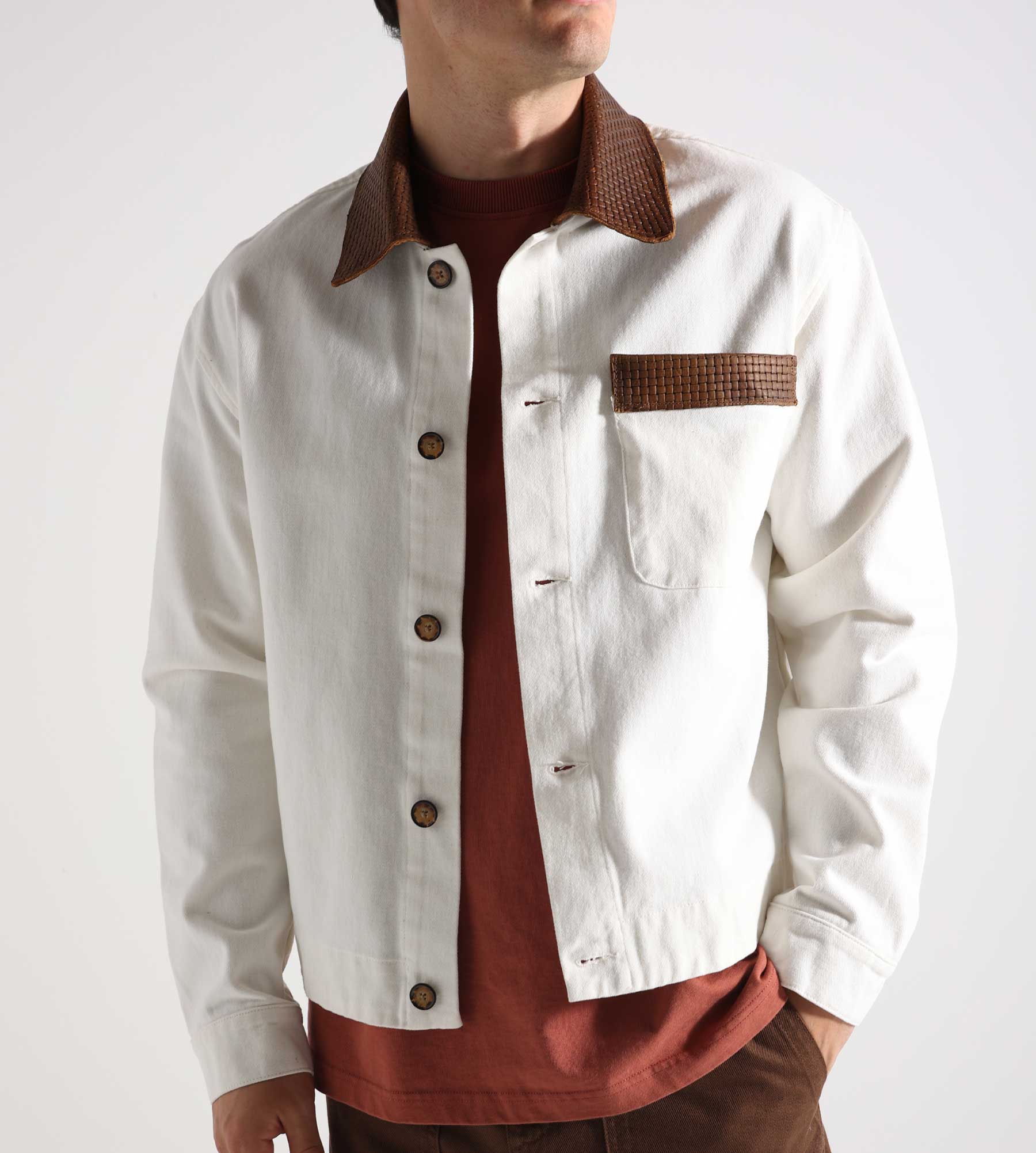 Ange Projects Bistro Jacket White