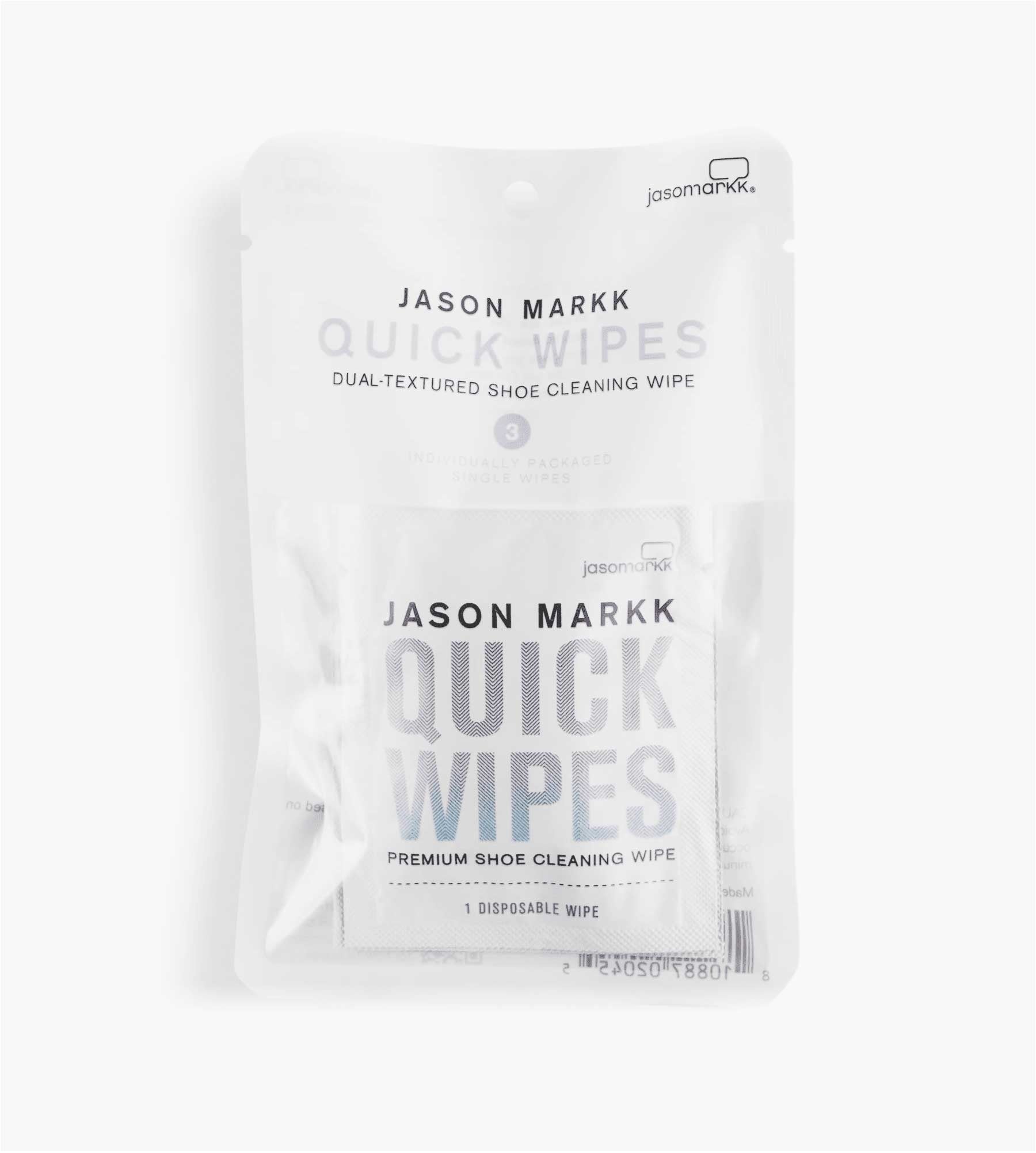 Jason Markk Quick Wipes 3pk.