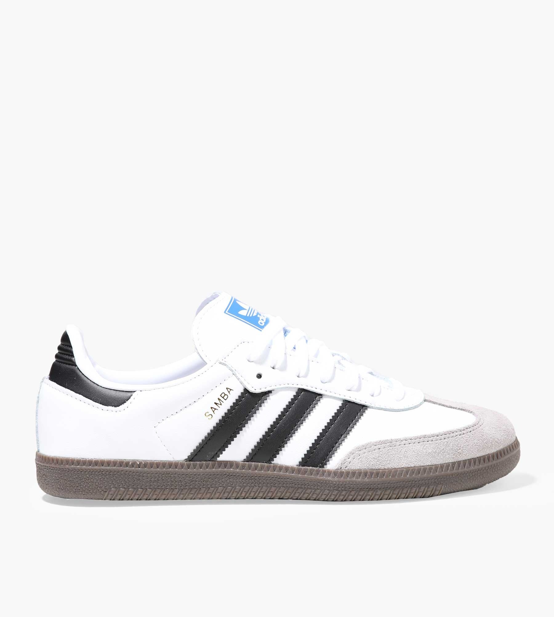 Adidas Samba OG Footwear White Chalk Black Clear Granite