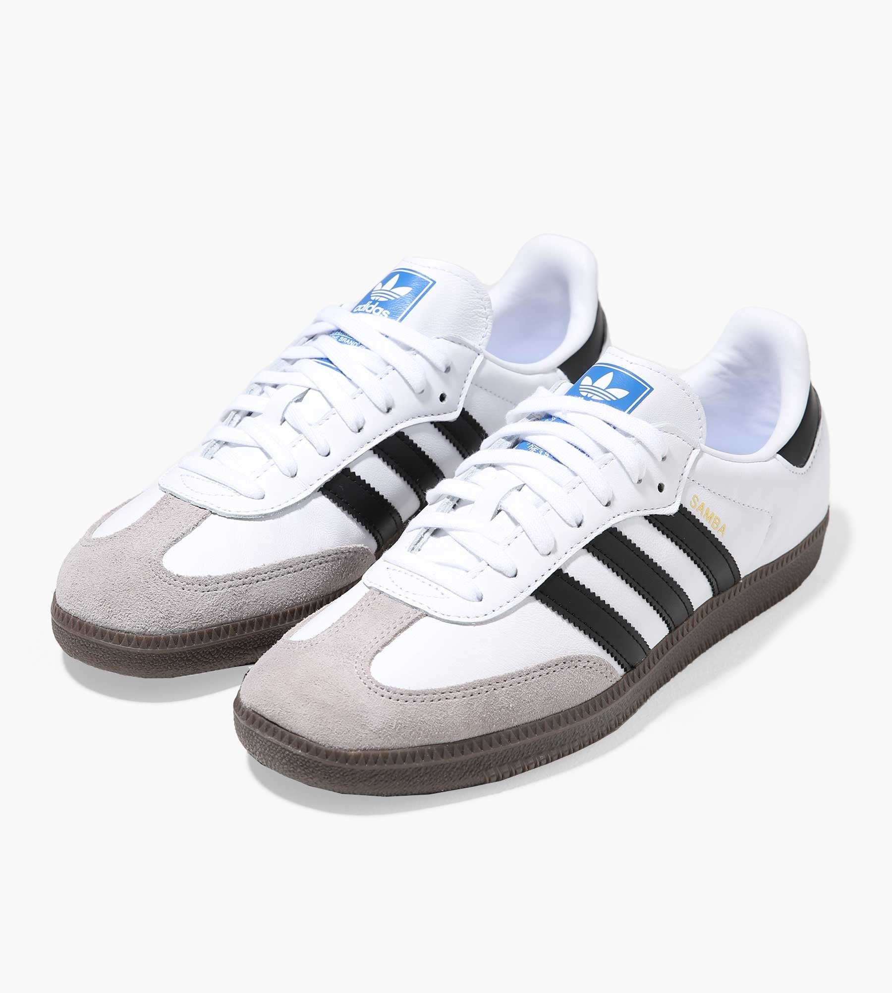 Adidas Samba OG Footwear White Chalk Black Clear Granite