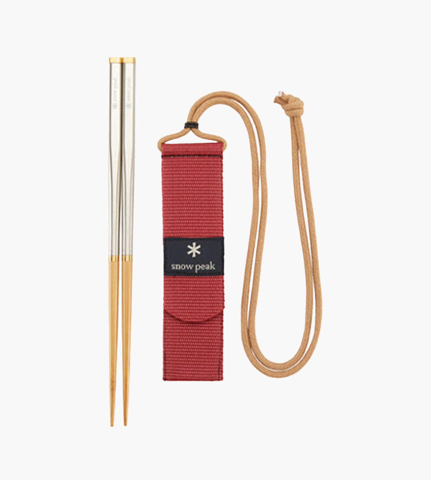 Snow Peak Wabuki Collapsible Chopsticks L