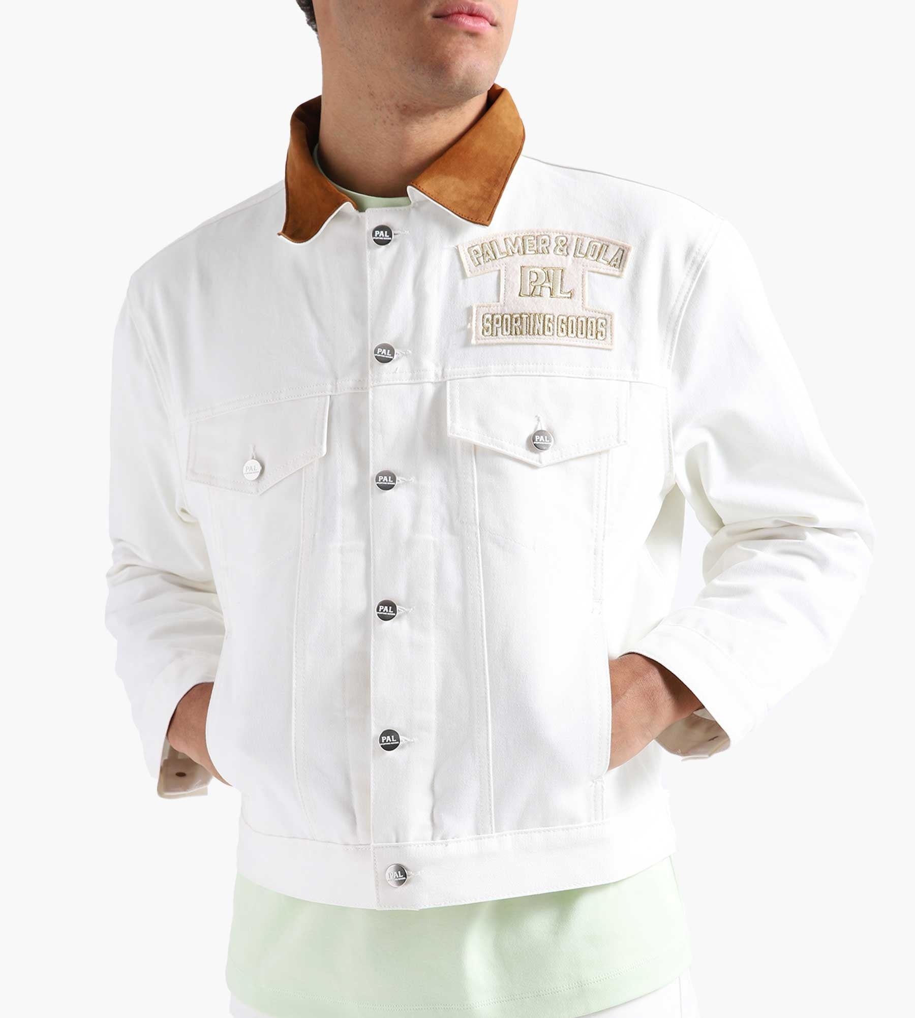 PAL Sporting Goods Off To The Races Riders Jacket Unbleached White 141