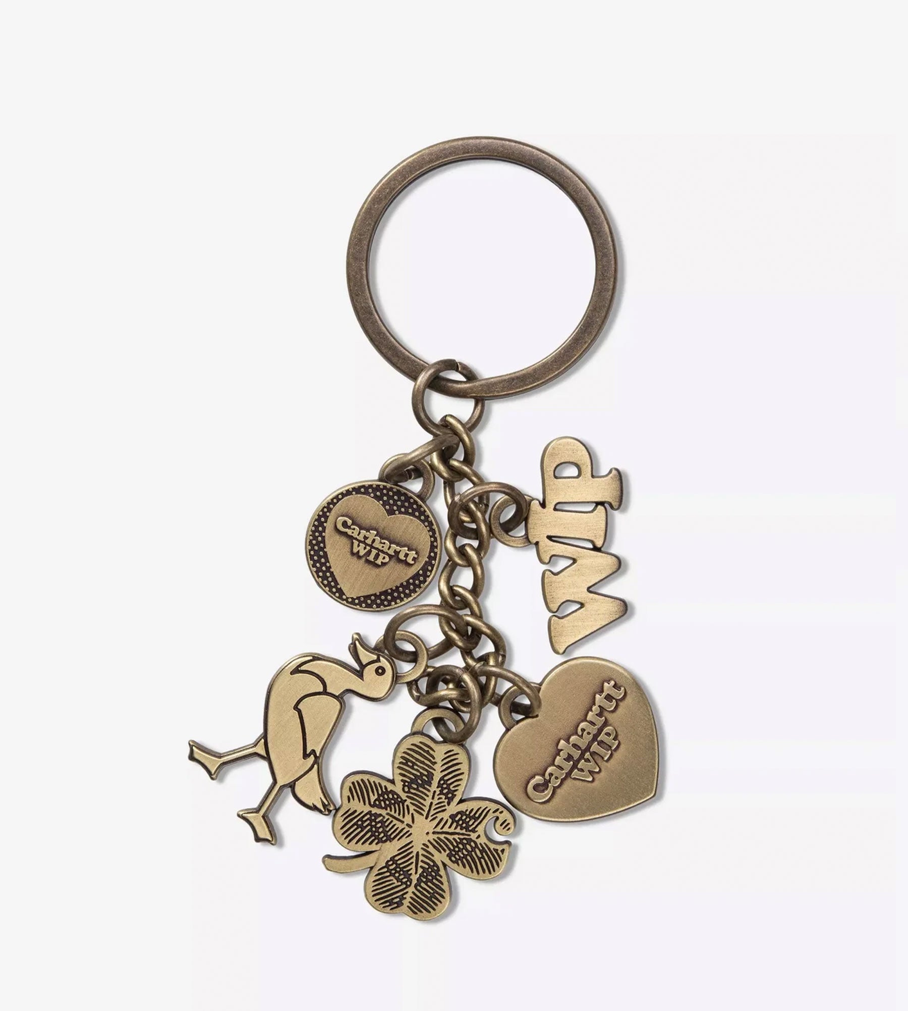 Carhartt WIP Charms Keychain Gold